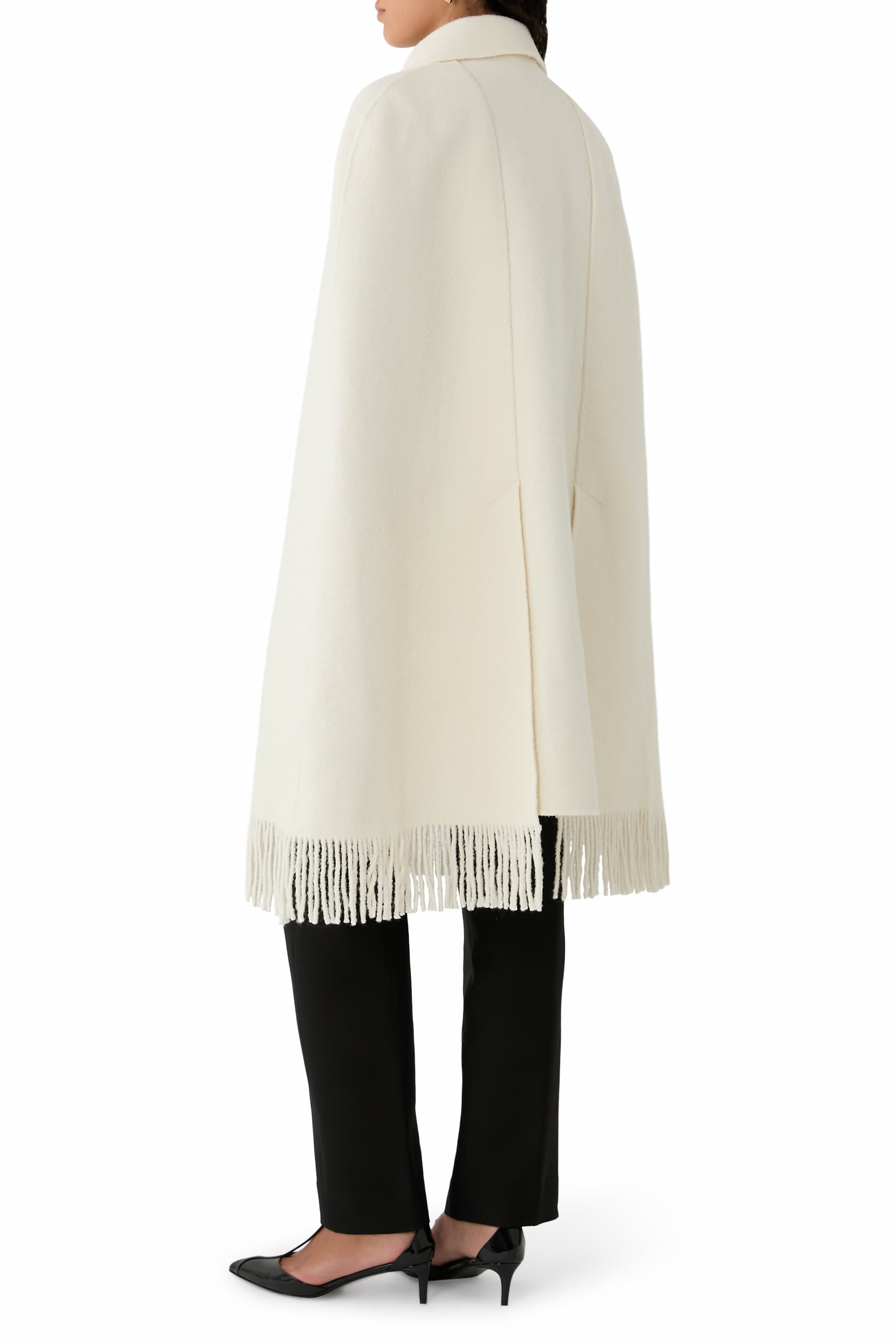  Fringe Cape Coat 