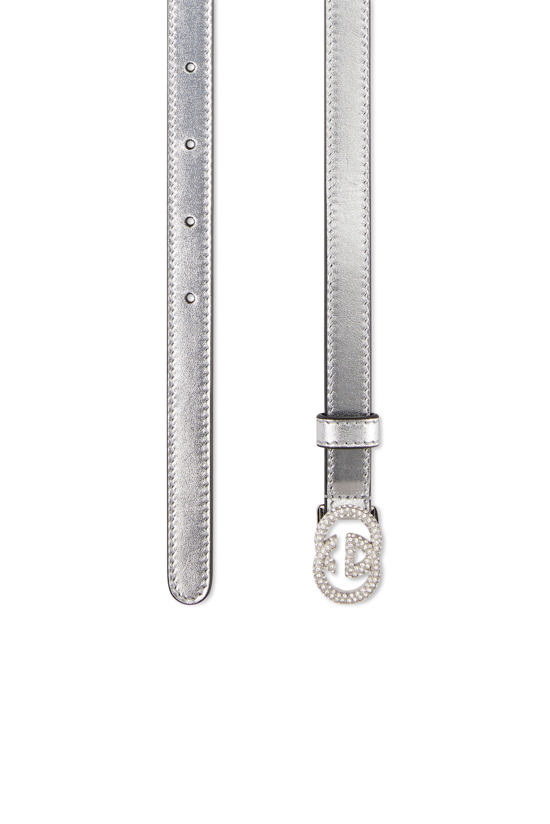 Interlocking G Buckle Thin Belt