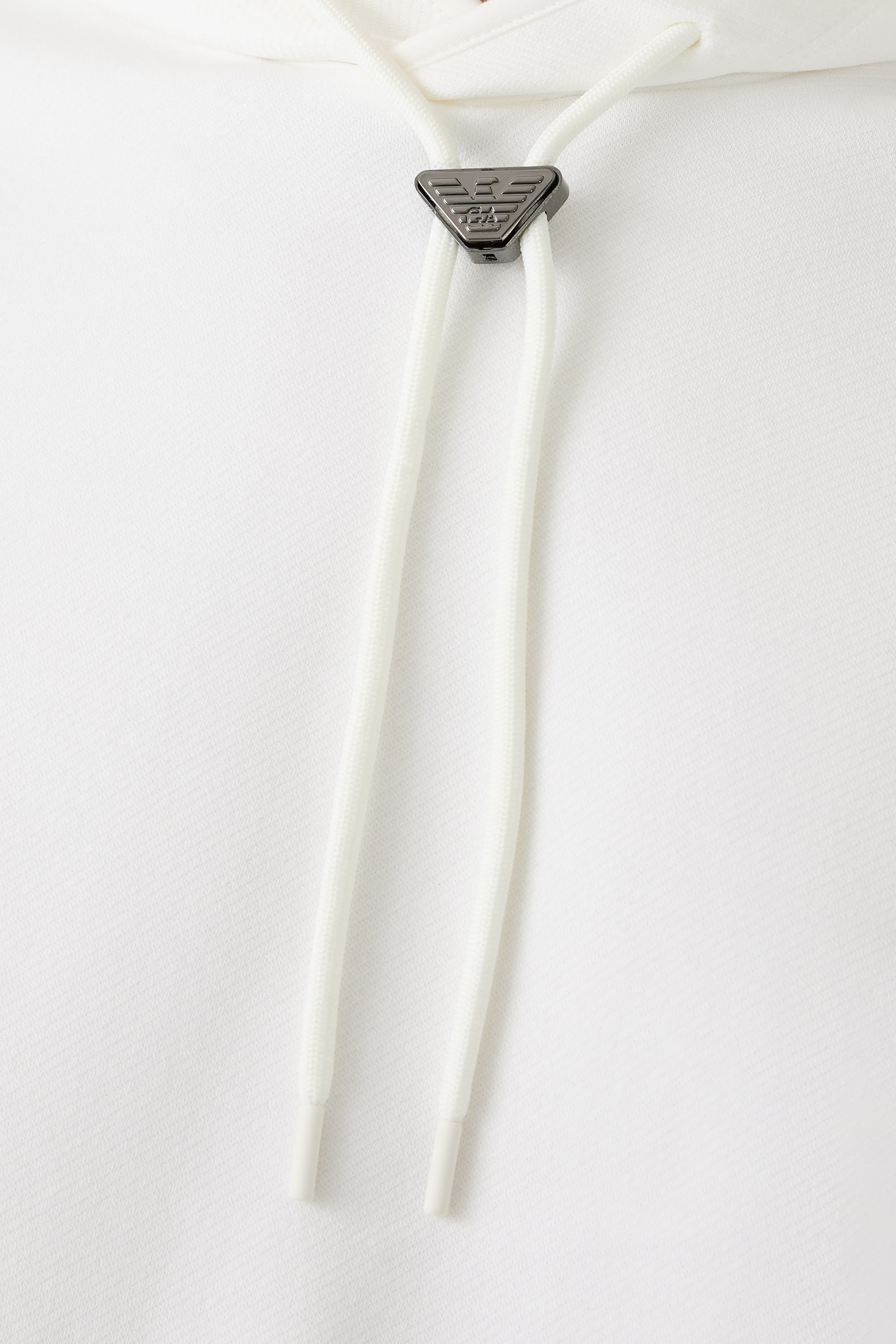 Short-Sleeved Oversized Jersey Hooded Sweatshirt