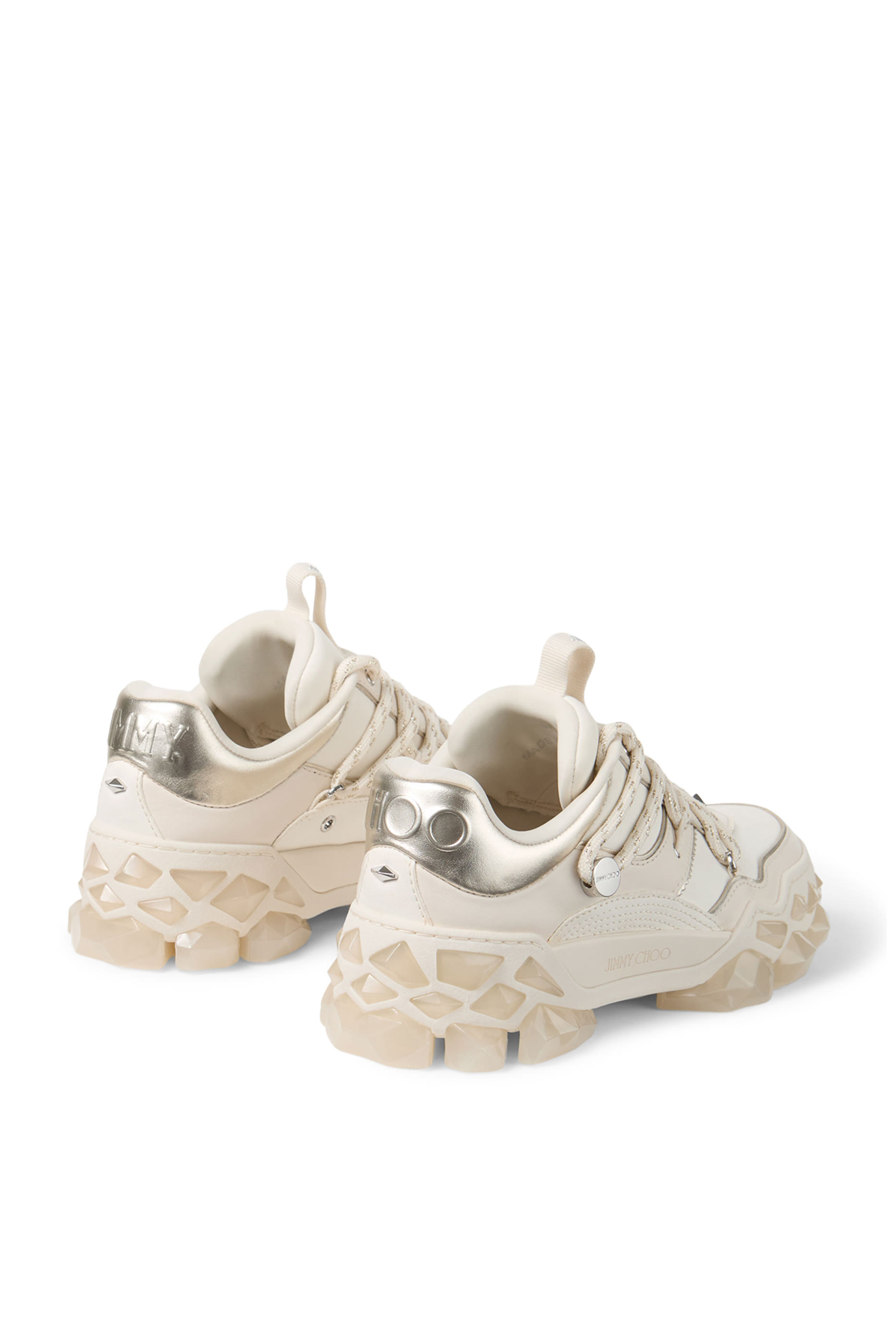 Diamond X Leather Sneakers