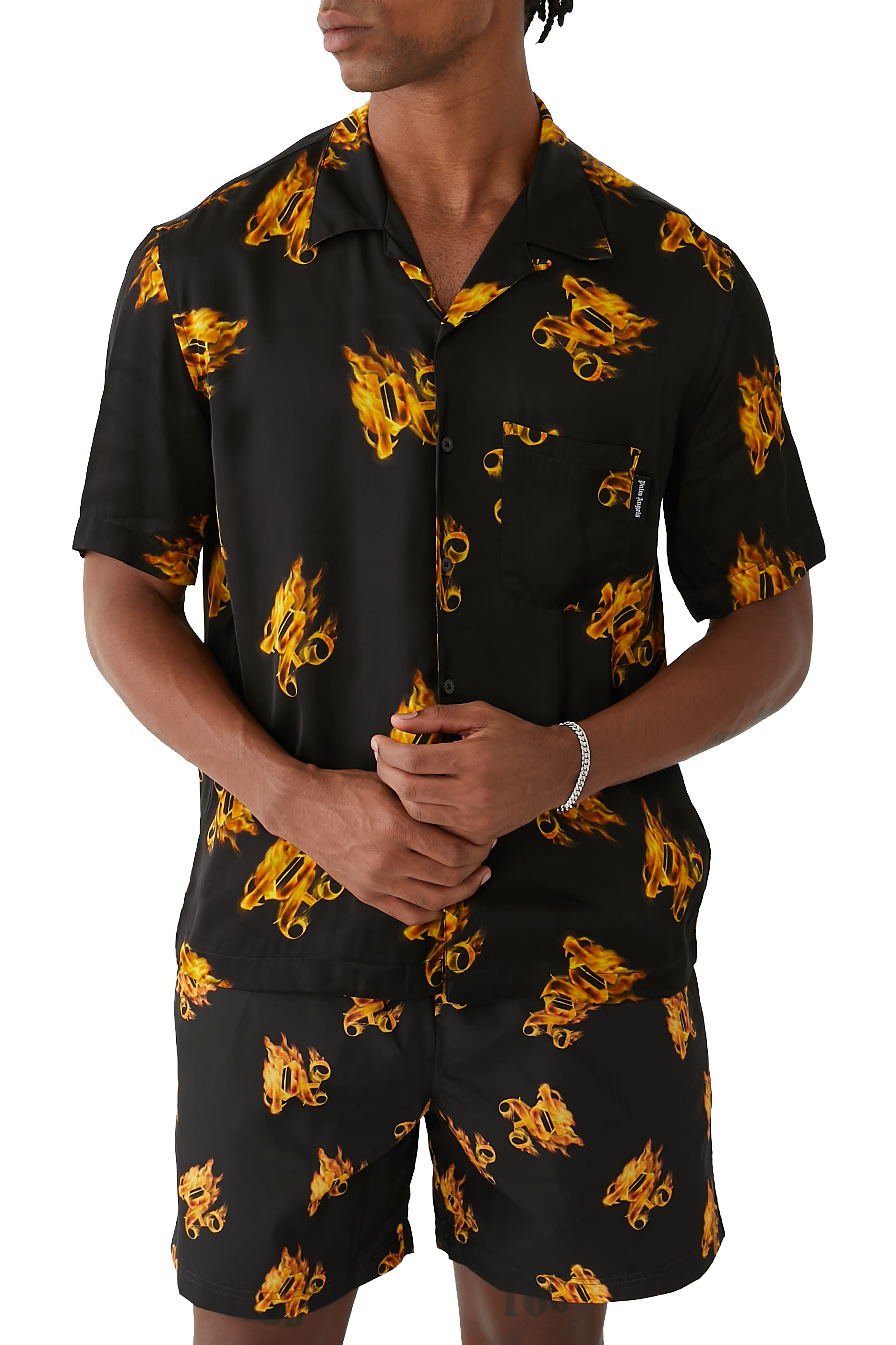 Burning Monogram Shirt