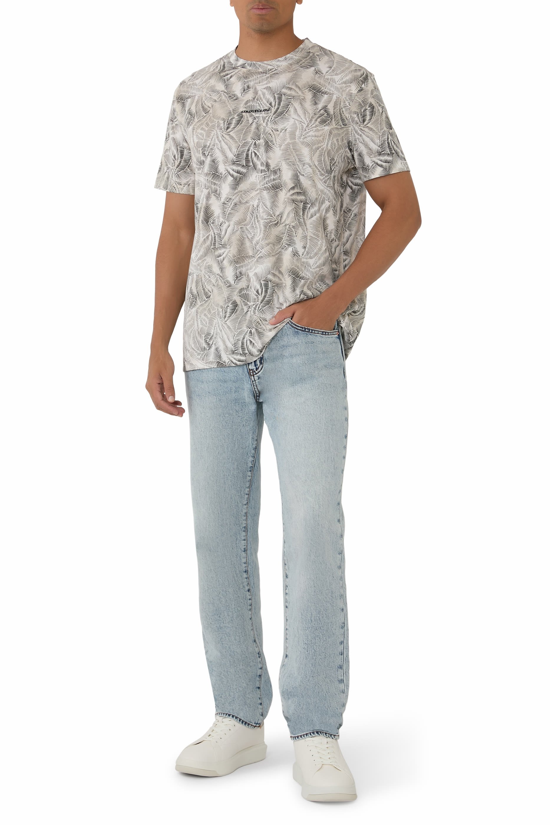 One Block Up Slim Denim Pants