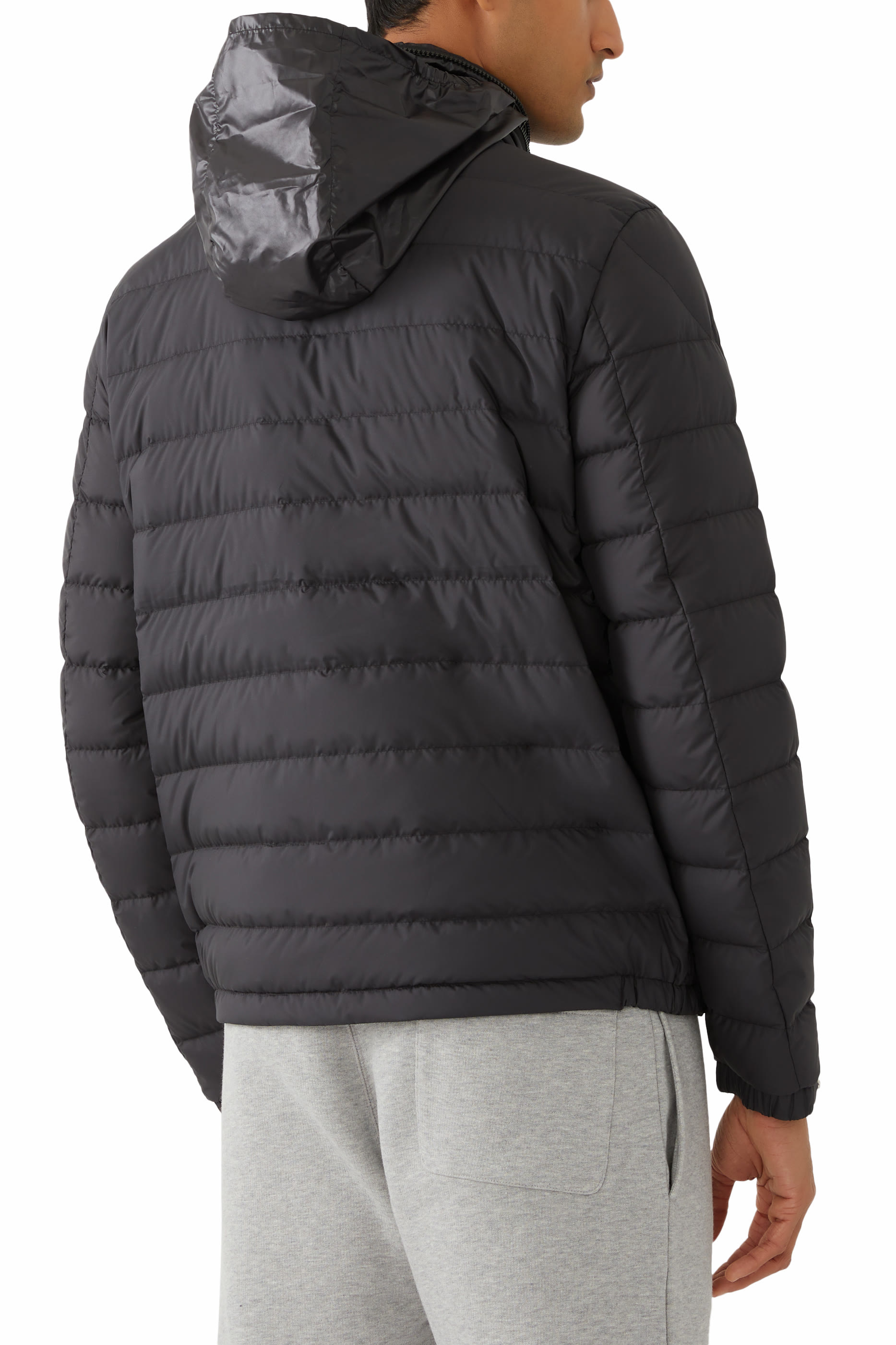 Alfit Hooded Short Down Jacket
