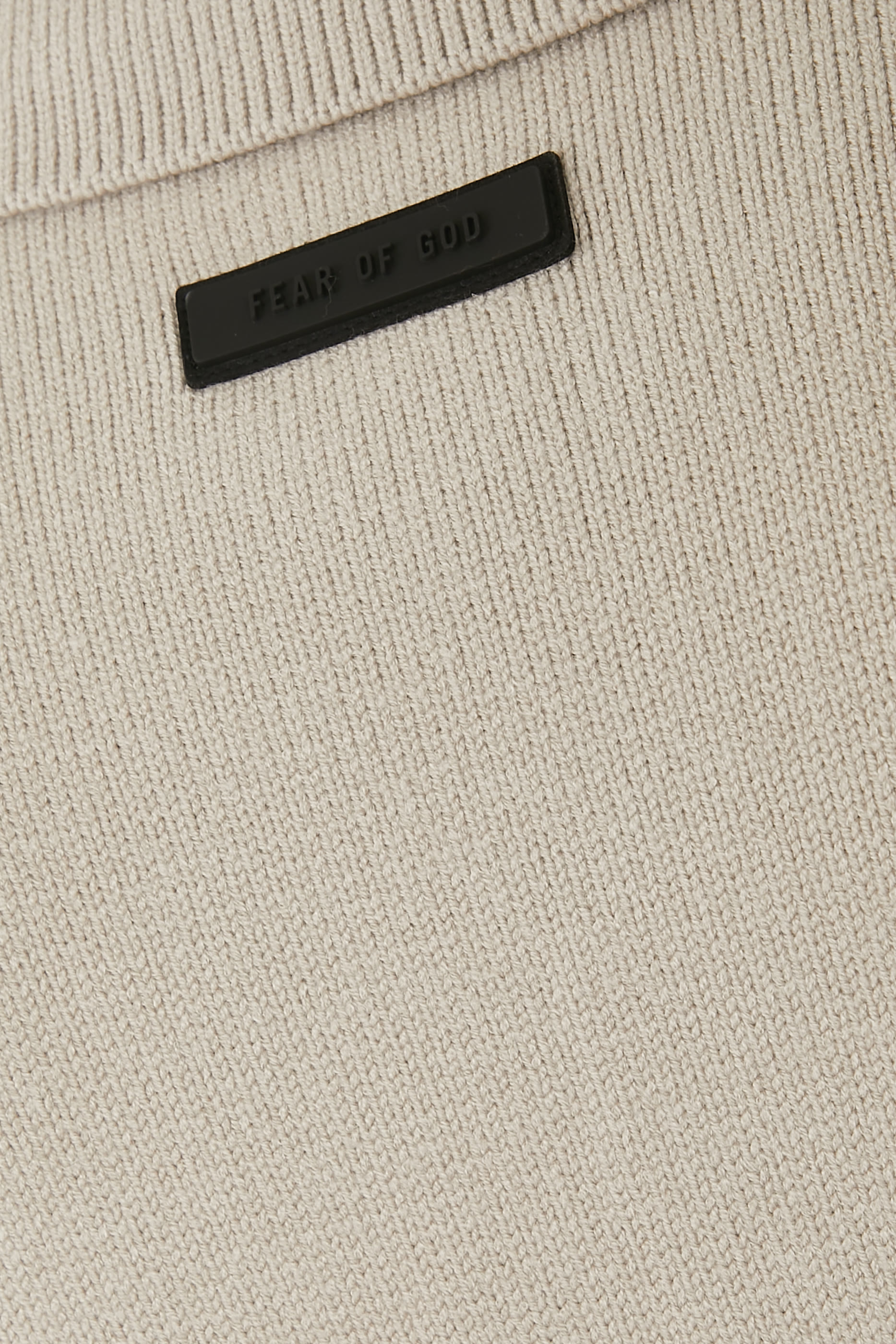 Essentials Knit Polo Sweater