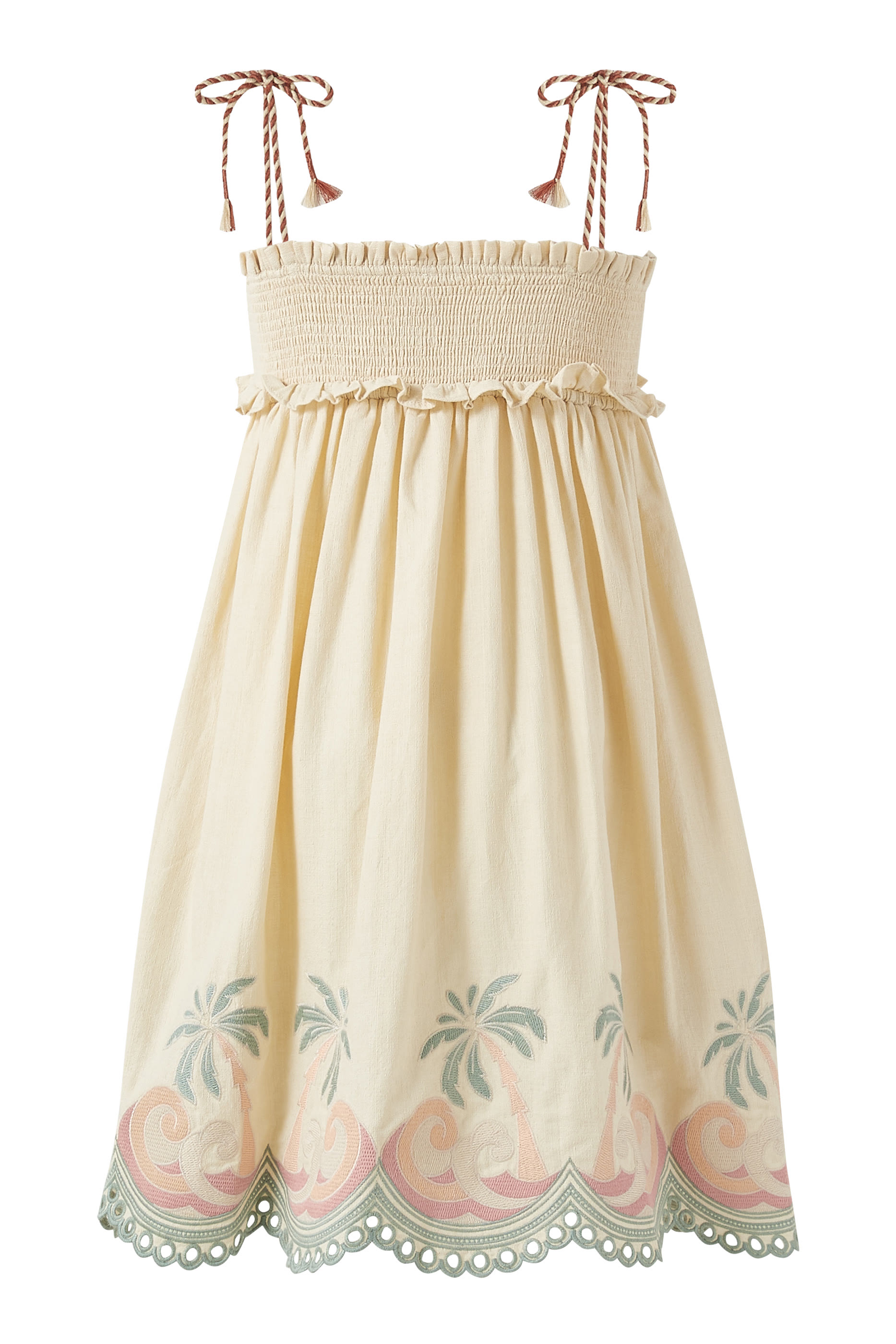 Kids Tallow Embroidery Dress