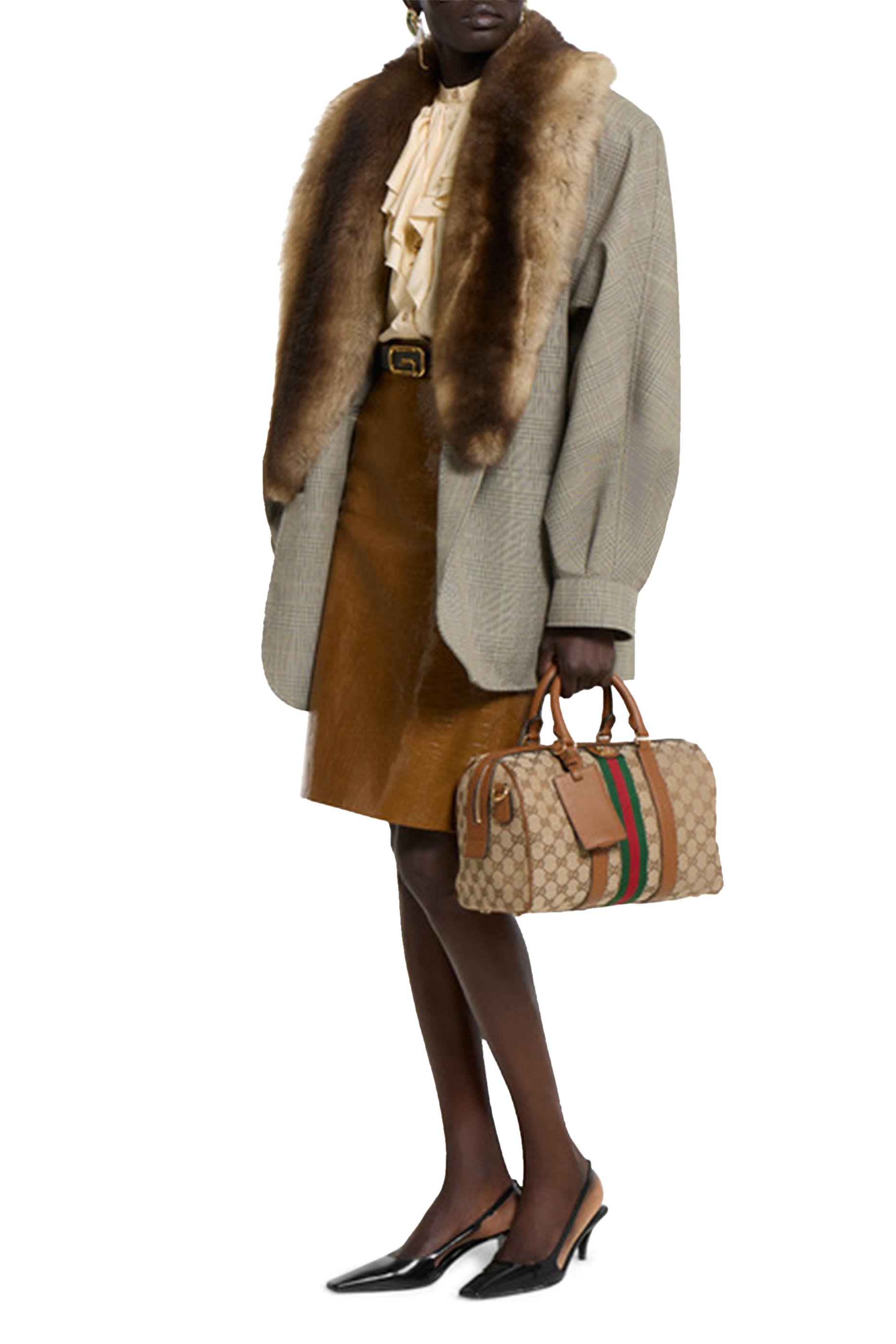 Ophidia Medium Boston Bag