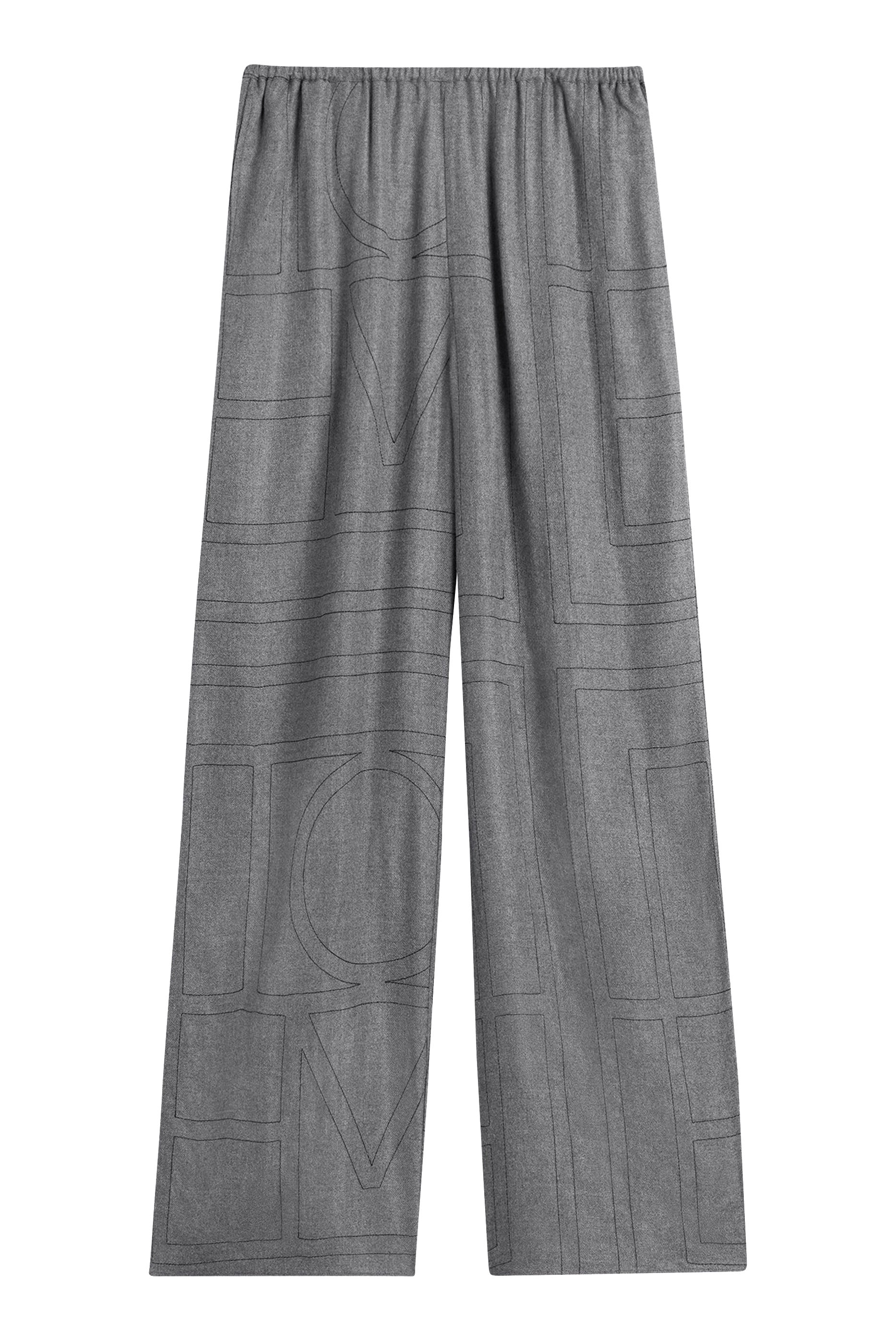 Monogram Flannel PJ Bottoms