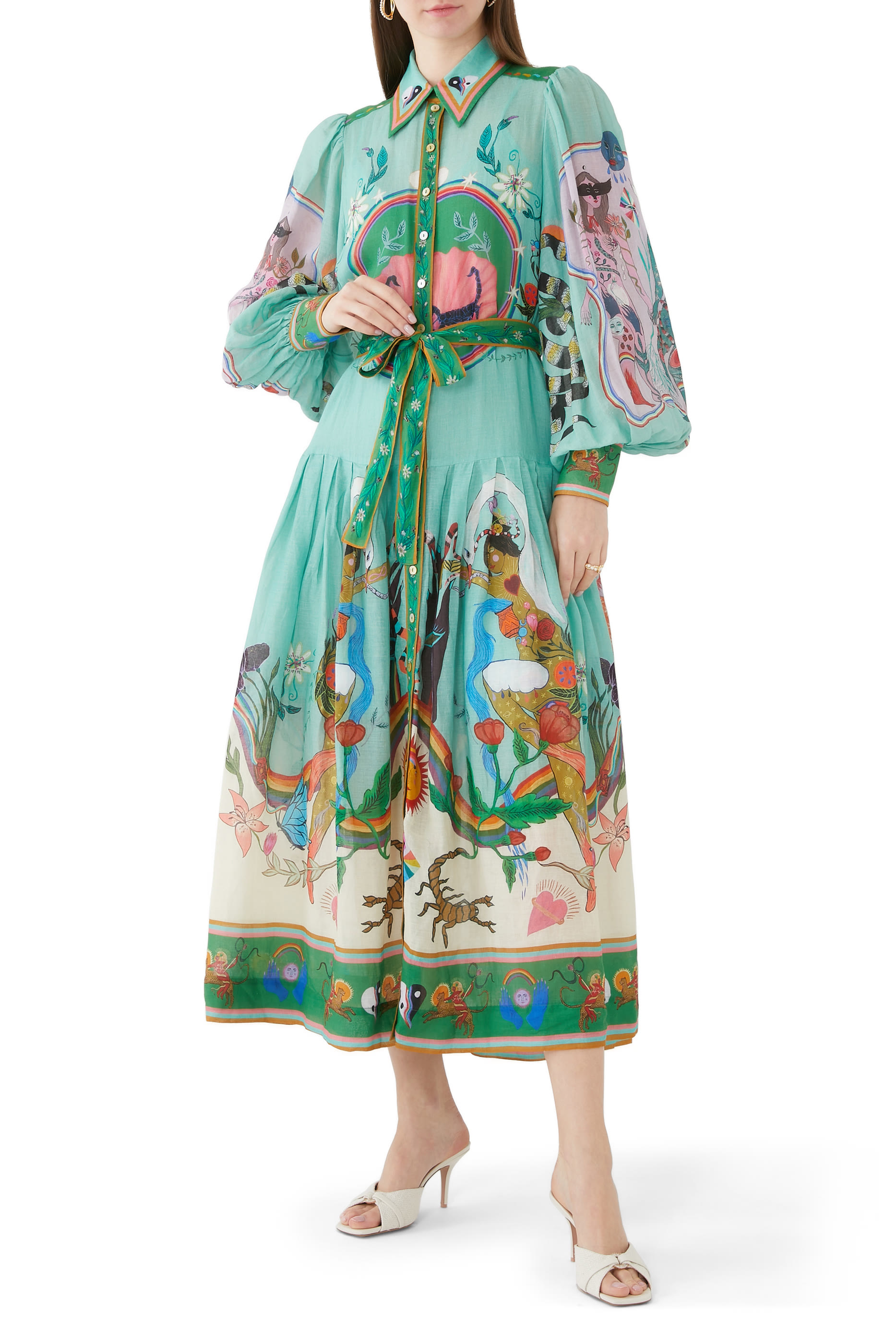 Evergreen Shirt Dress