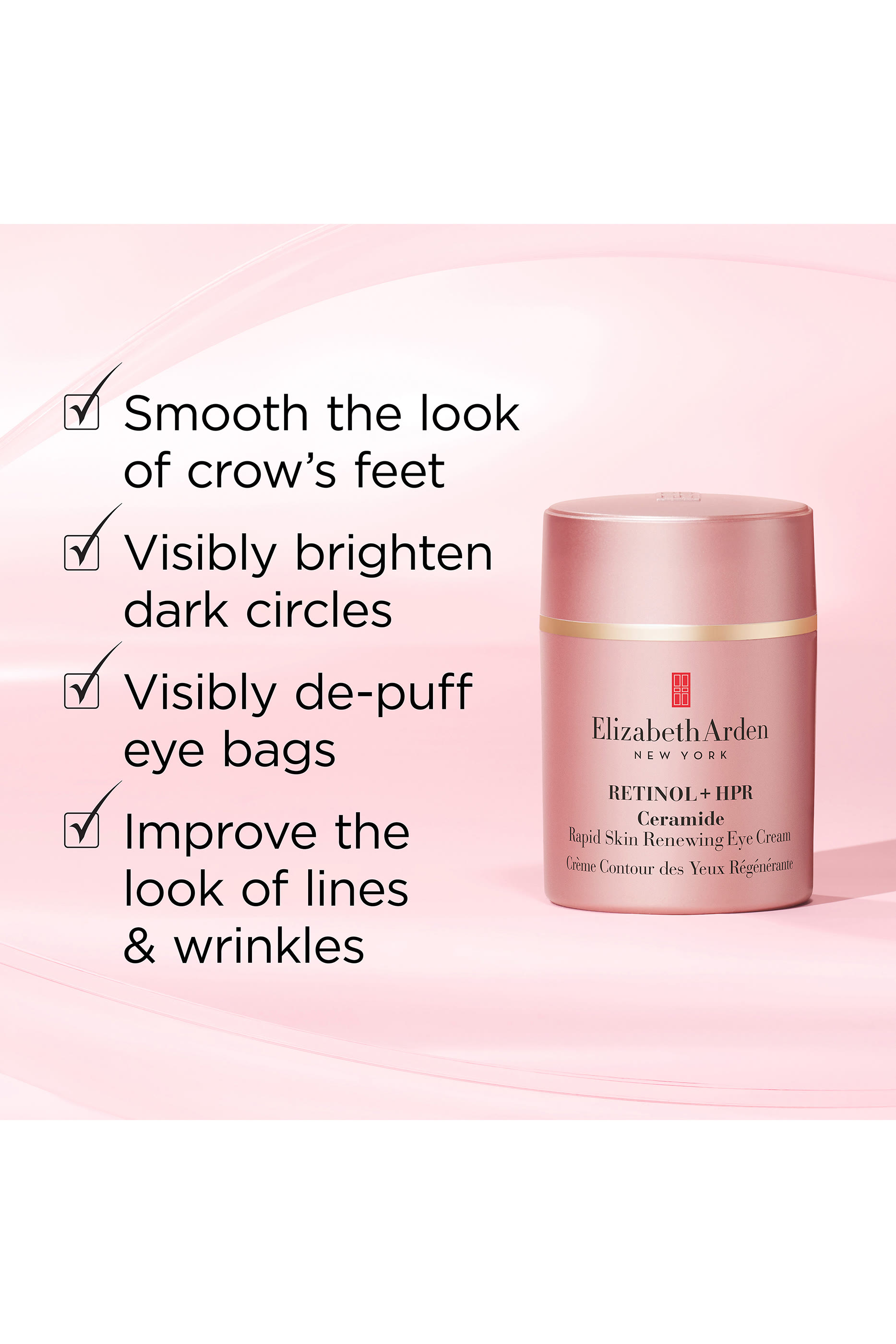 Retinol + HPR Ceramide Rapid Skin Renewing Eye Cream 