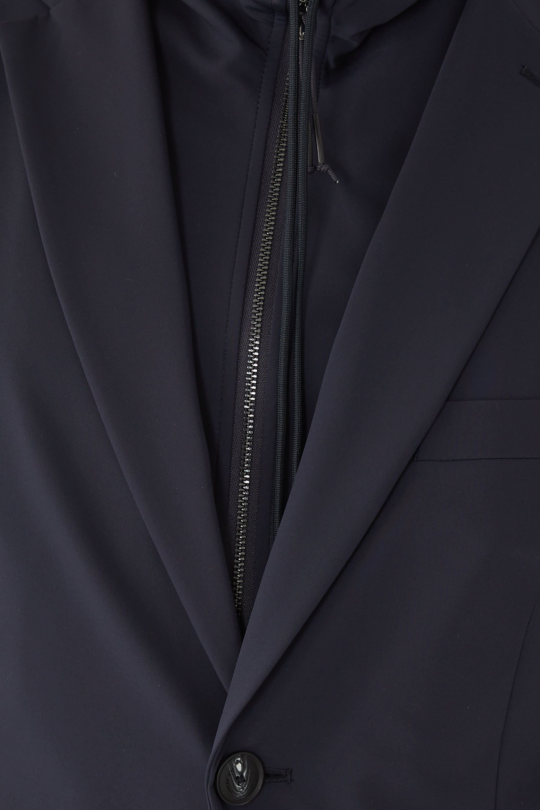 Zip-Up Blazer Jacket