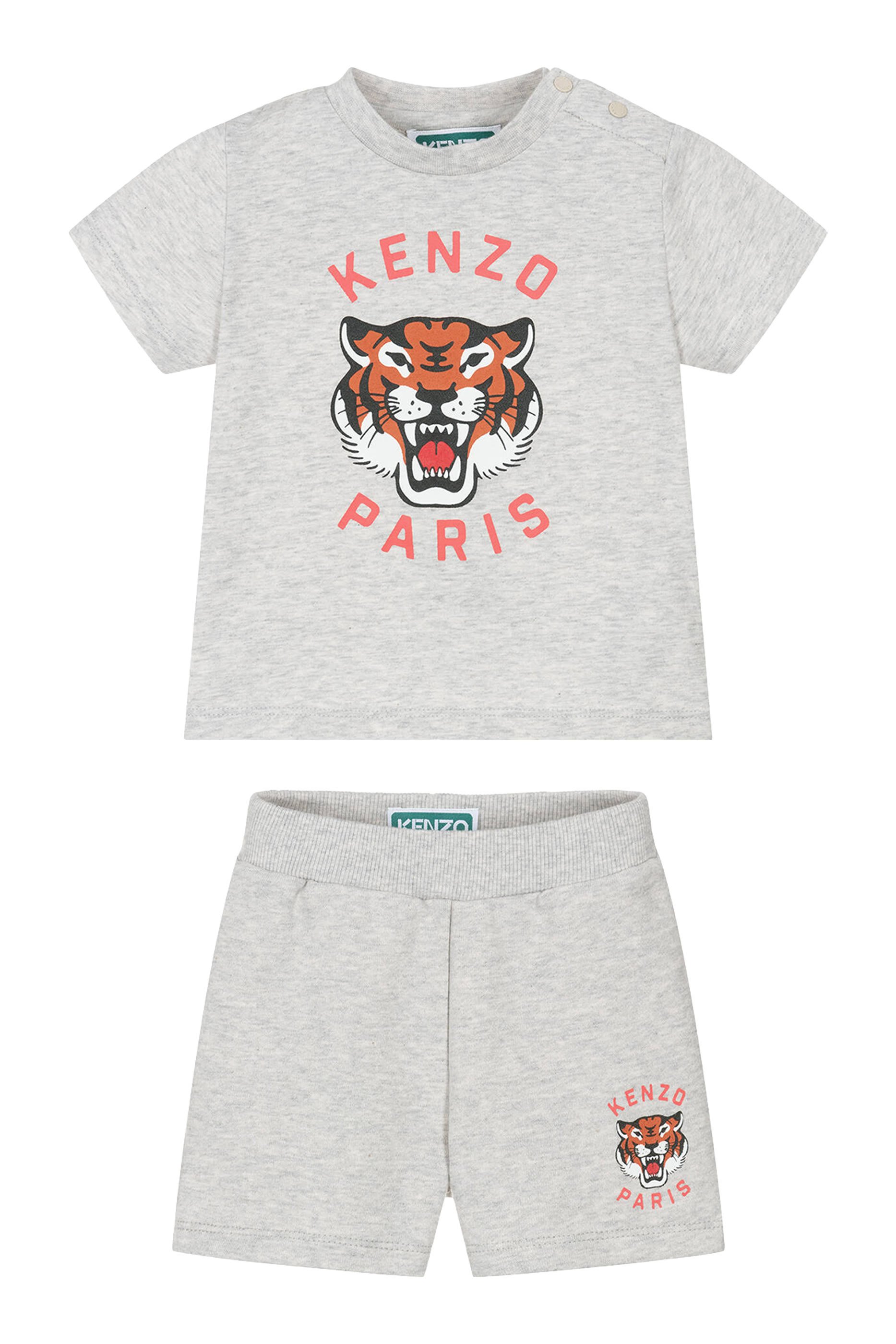 Kids Lucky Tiger Shirt and Shorts Set