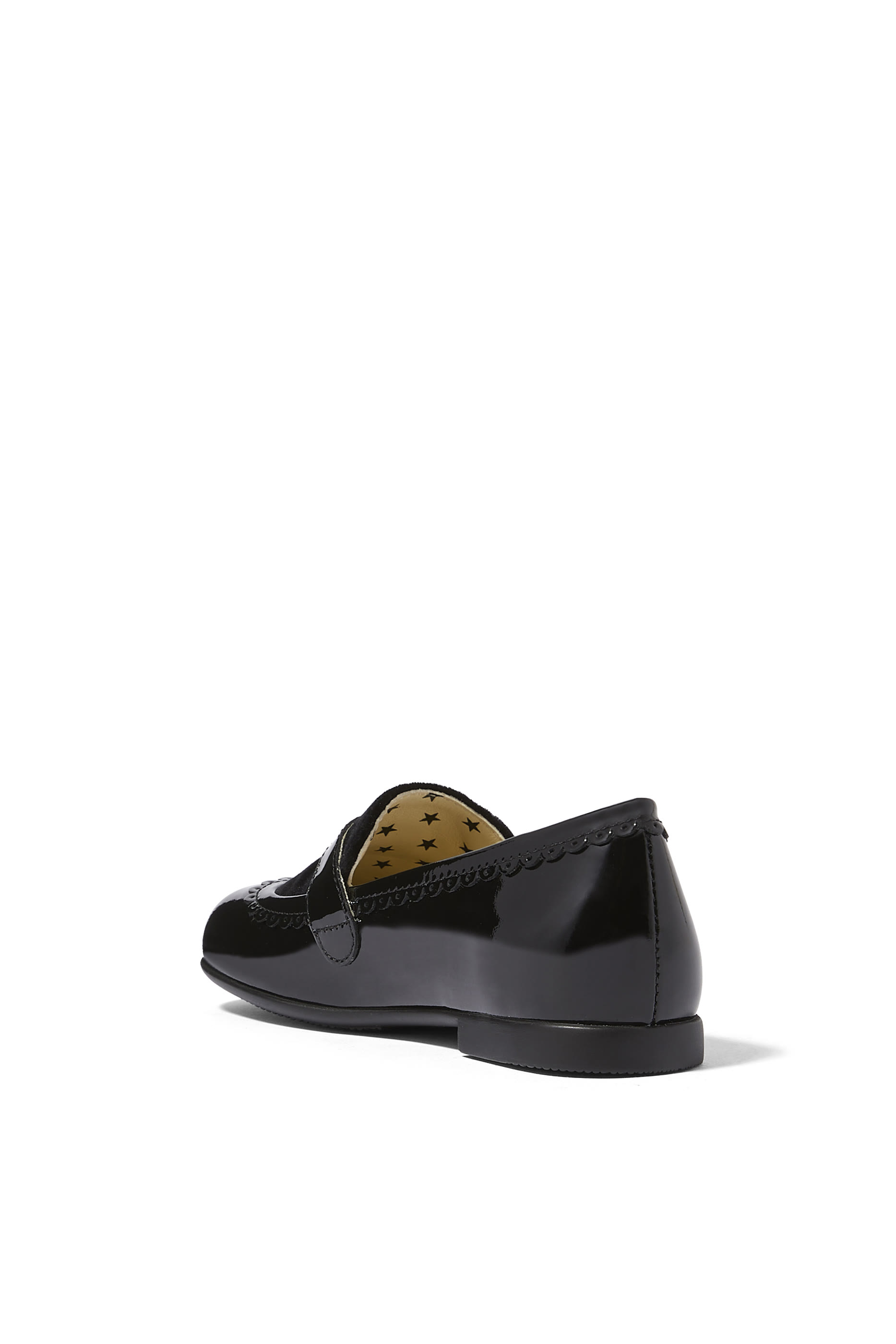 Kids Interlocking G Ballet Flats