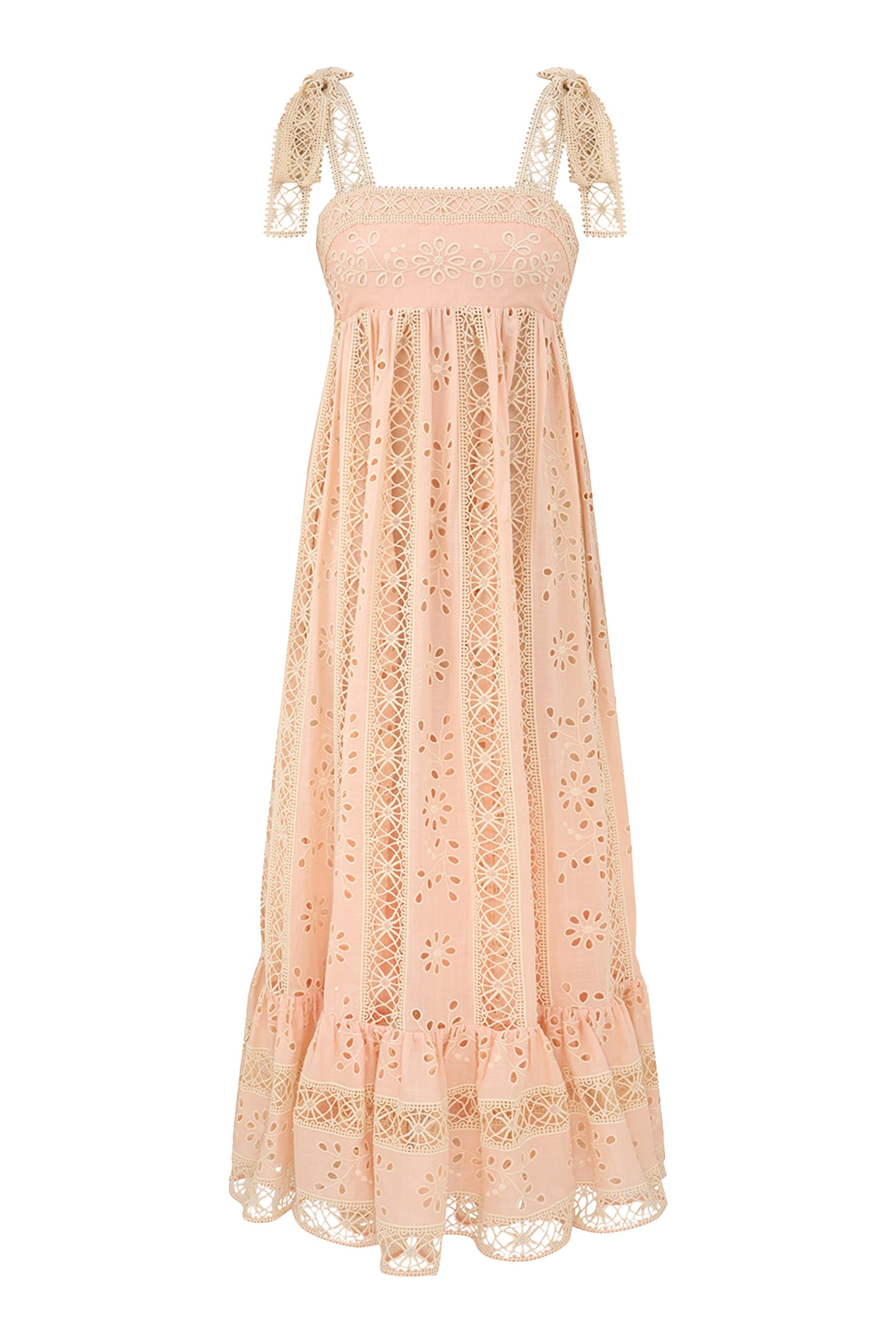  Awaken Textured Stripe Maxi Dress