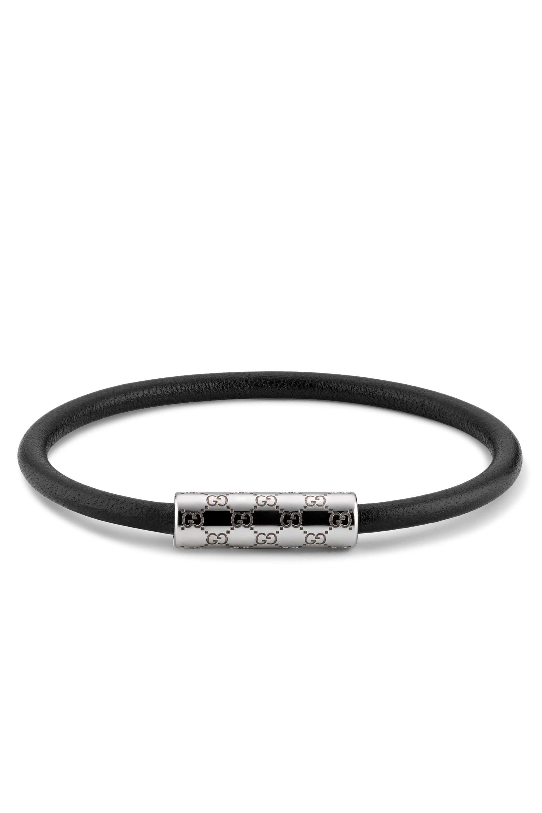 GG Detail Bracelet, Silver