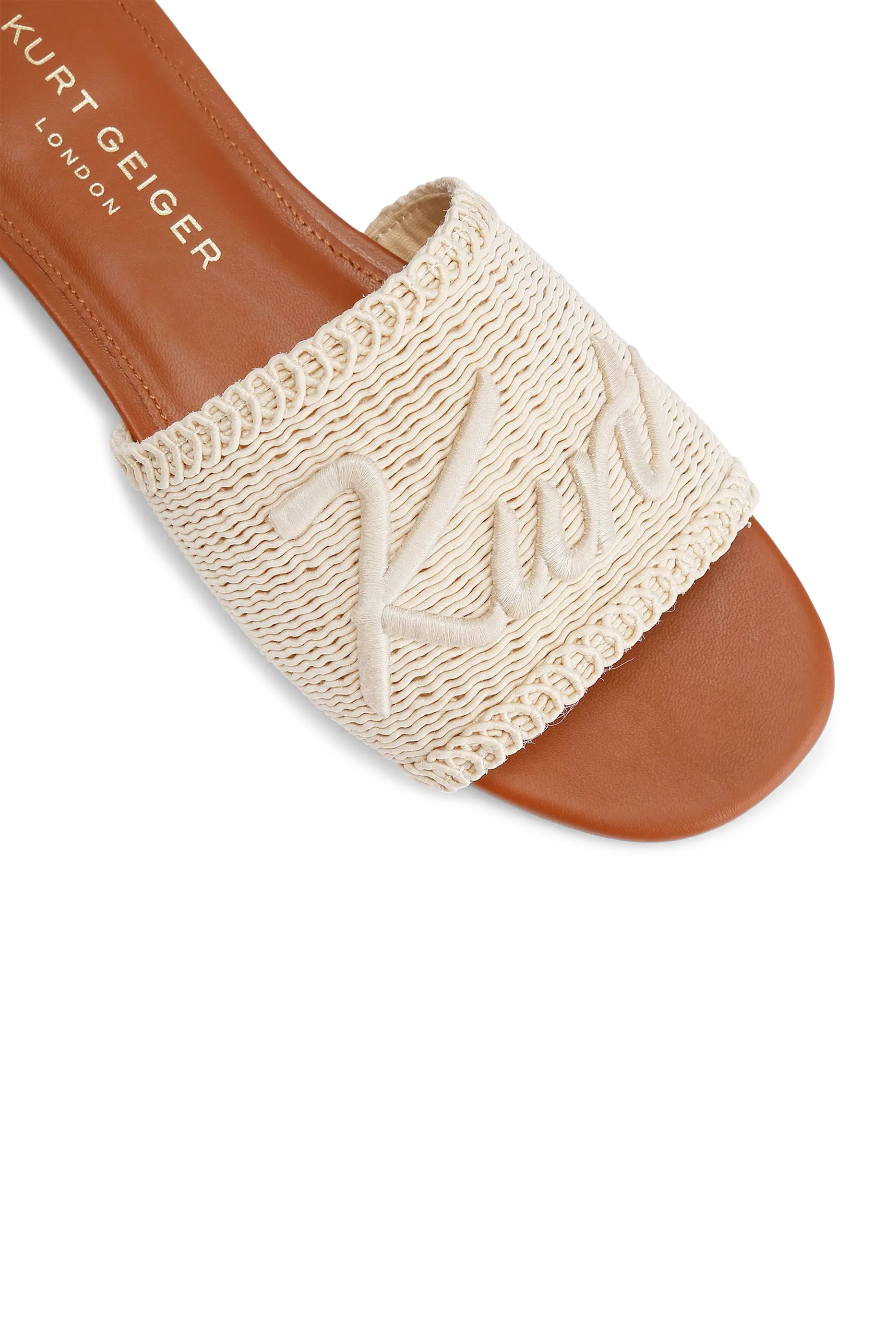 Kurt Woven Flat Sandals 