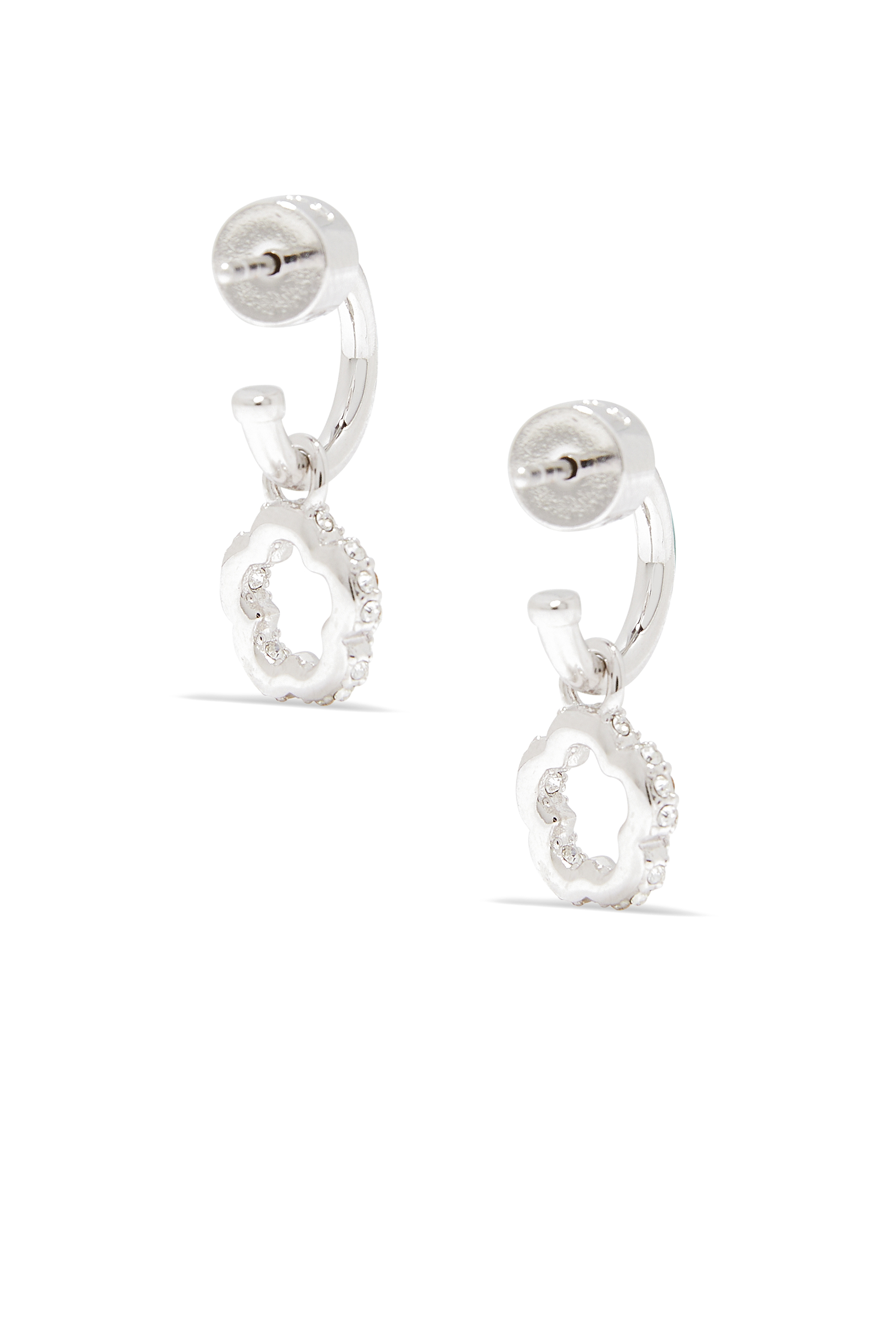 Signature Pave Tea Rose Huggies