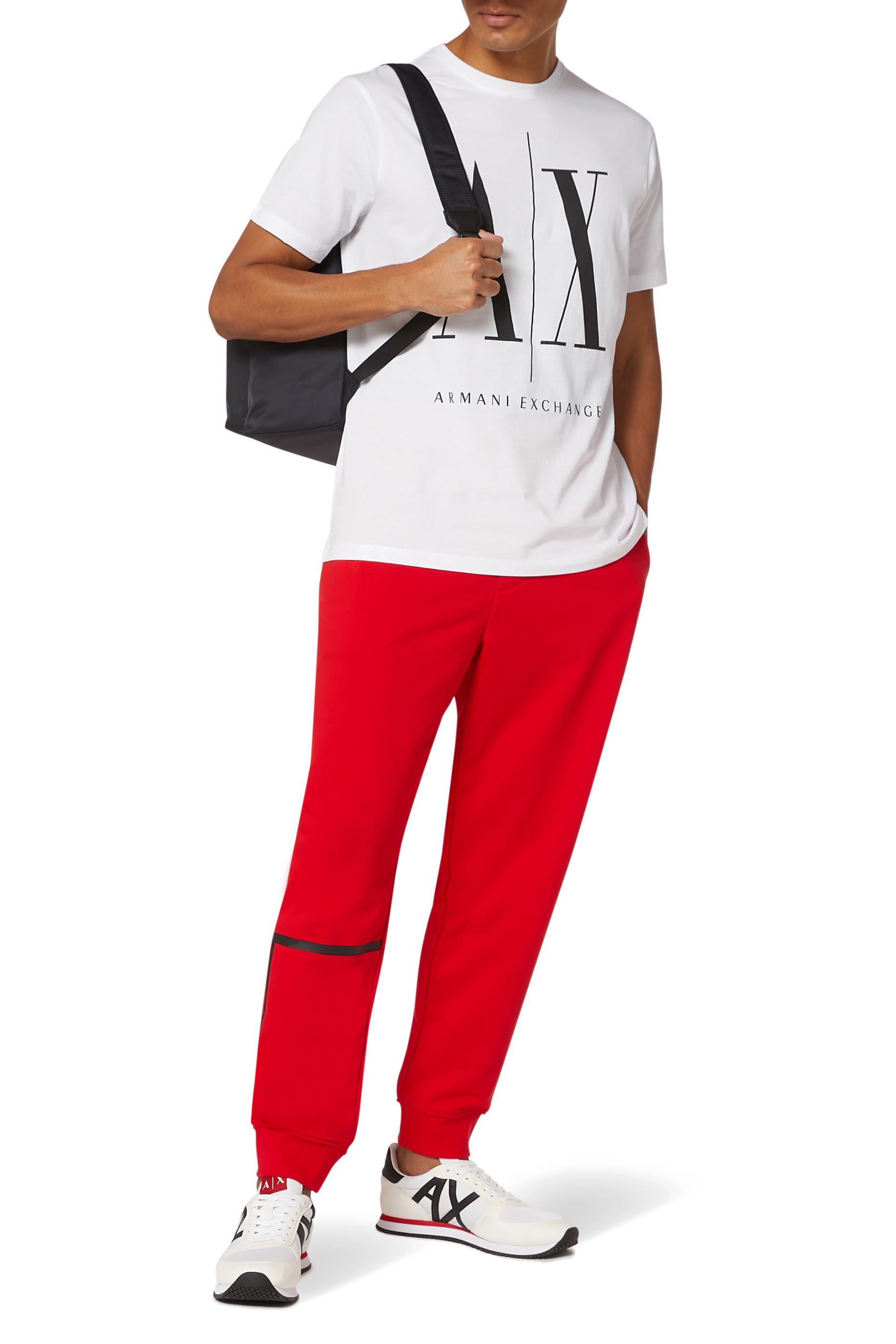 Logo Tape French Terry Jogging Pants