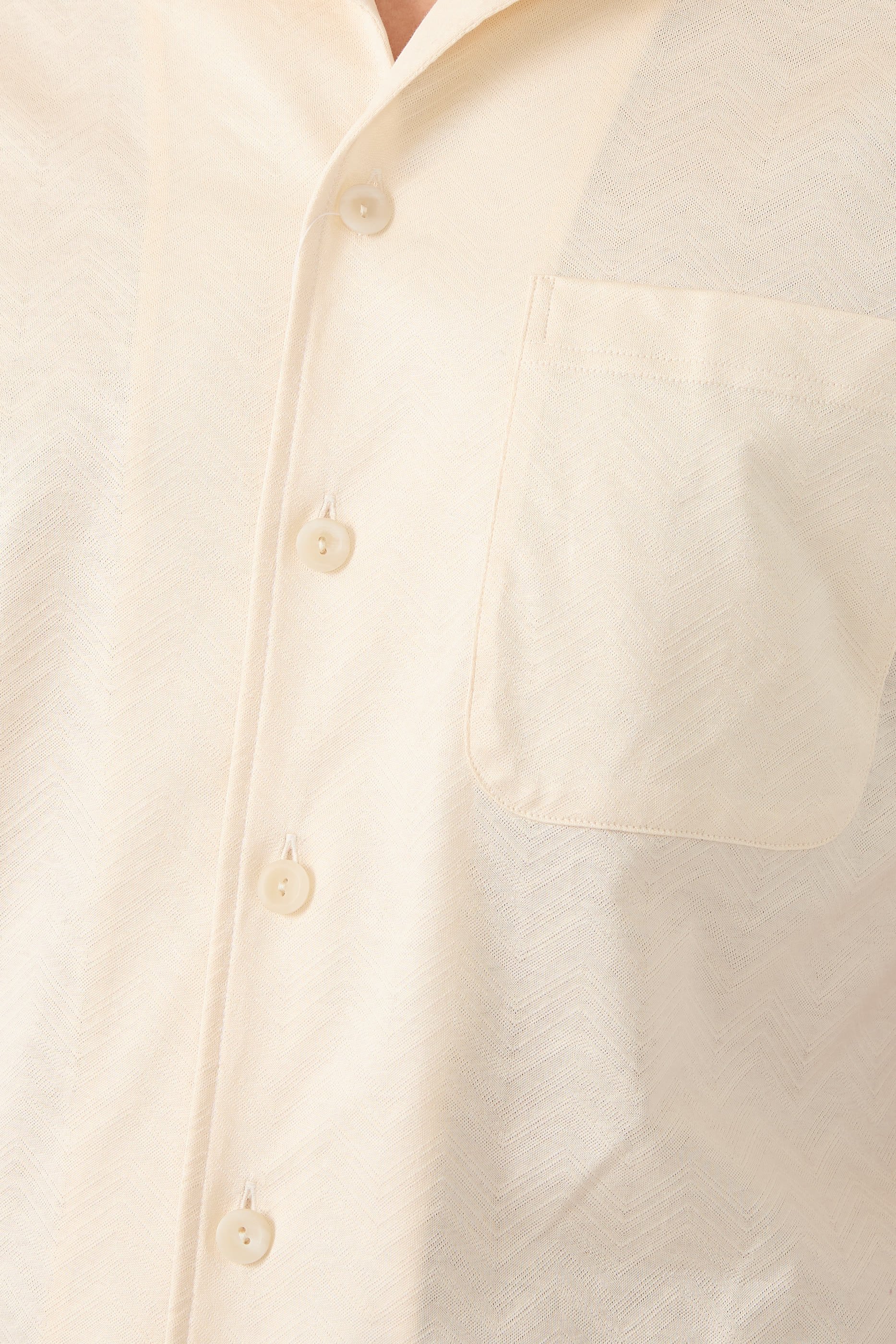 Filo di Scozia Jacquard Resort Shirt