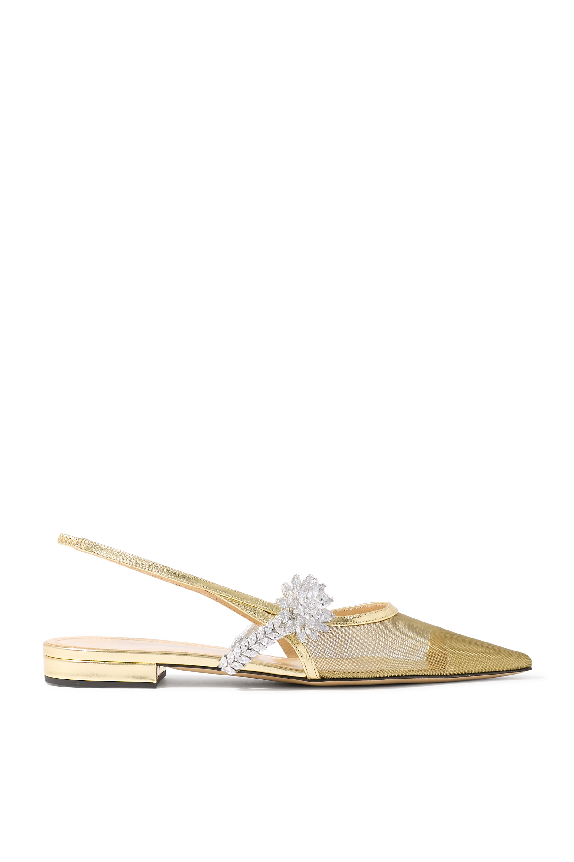 Lotus Flower Mesh Flats 