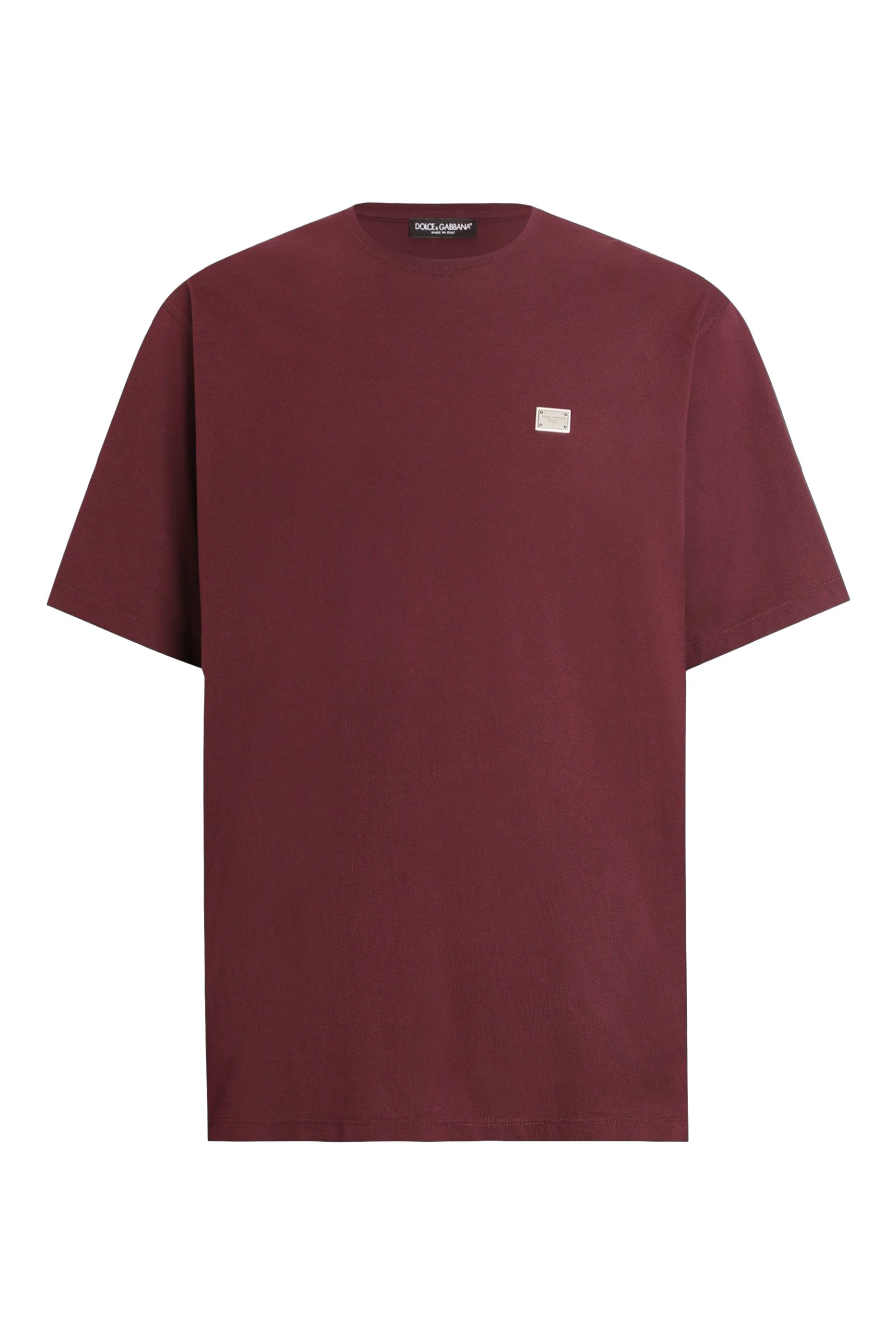 Logo Tag Cotton T-Shirt