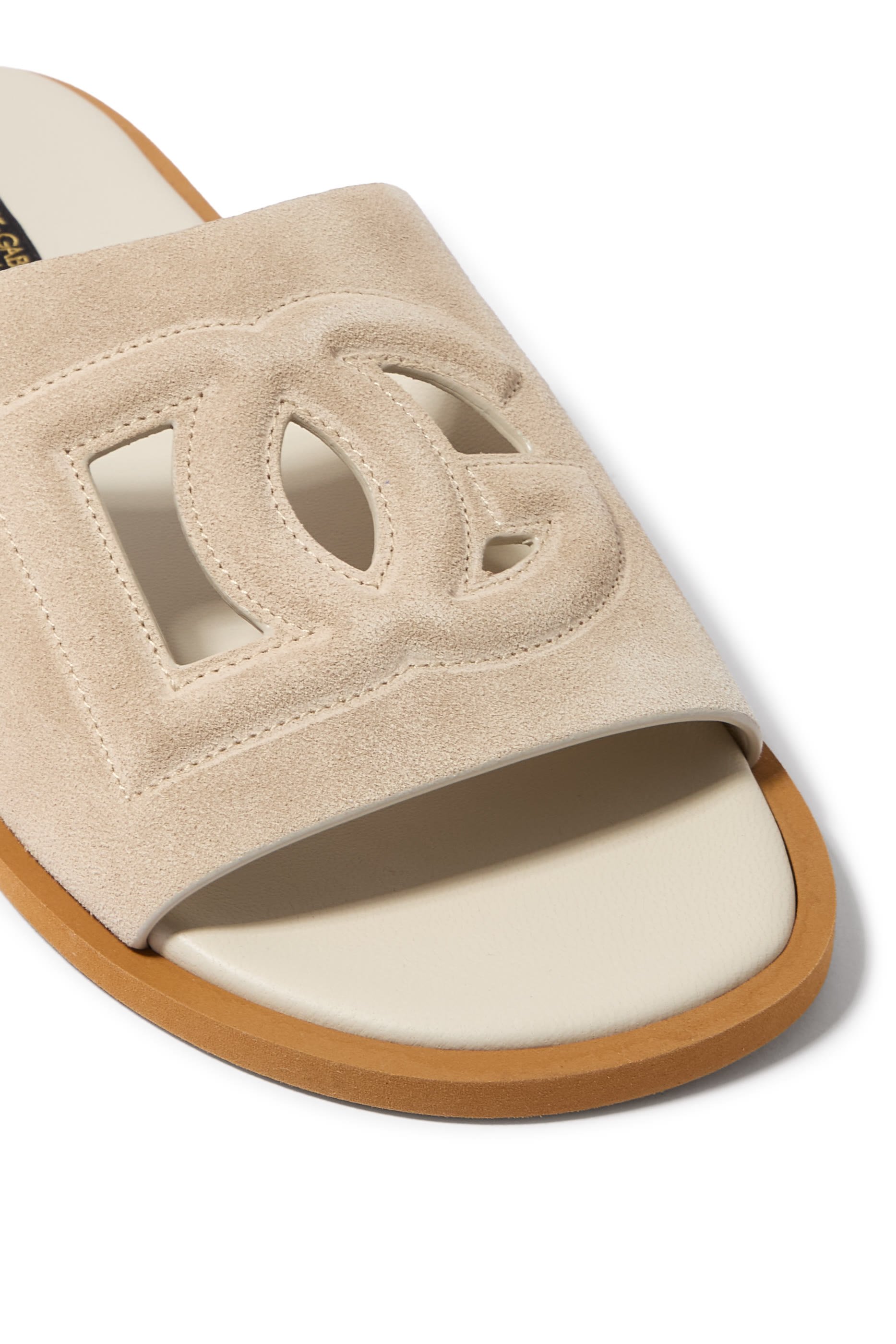 Kids DG Suede Slides 