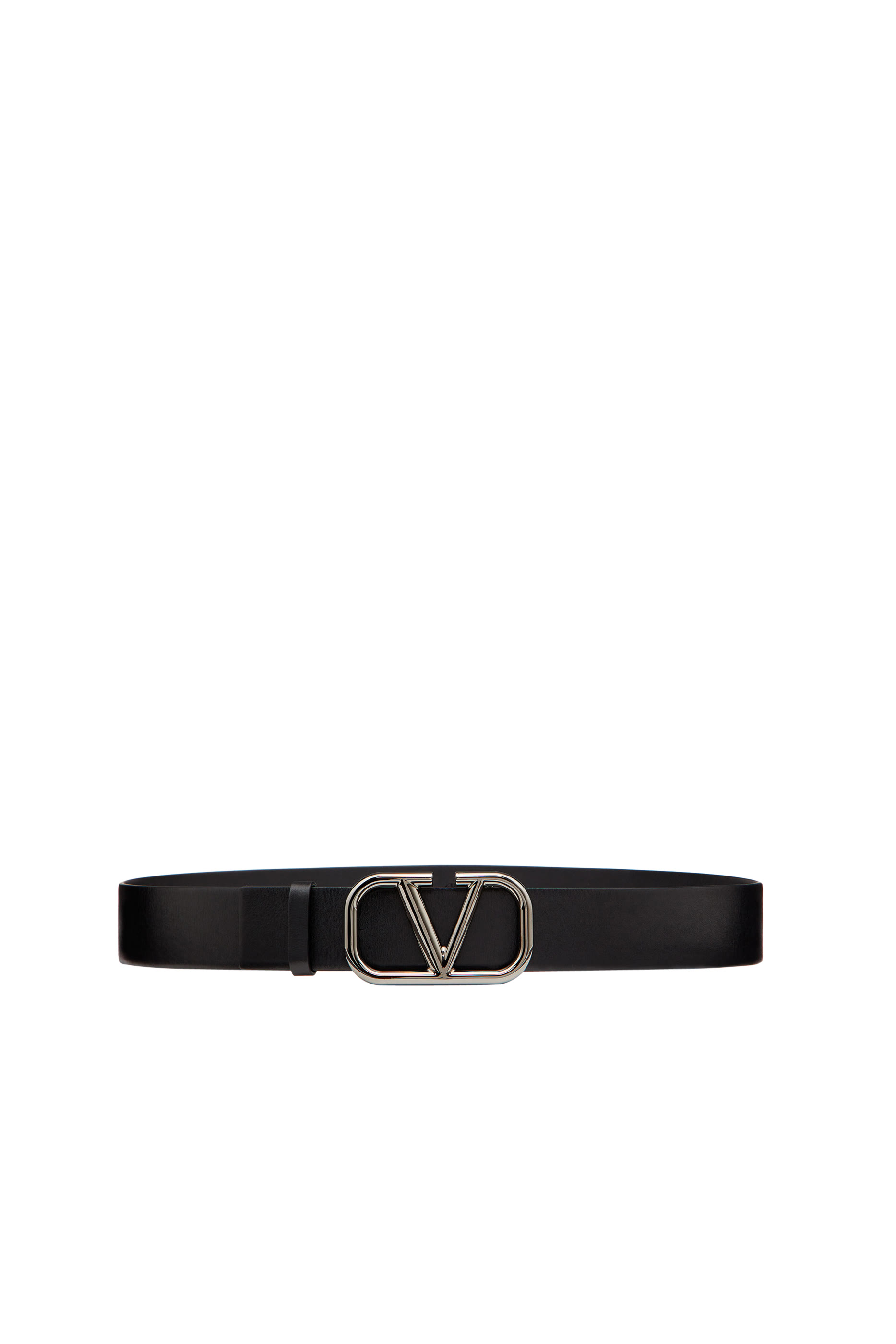 Valentino Garavani VLogo Leather Belt