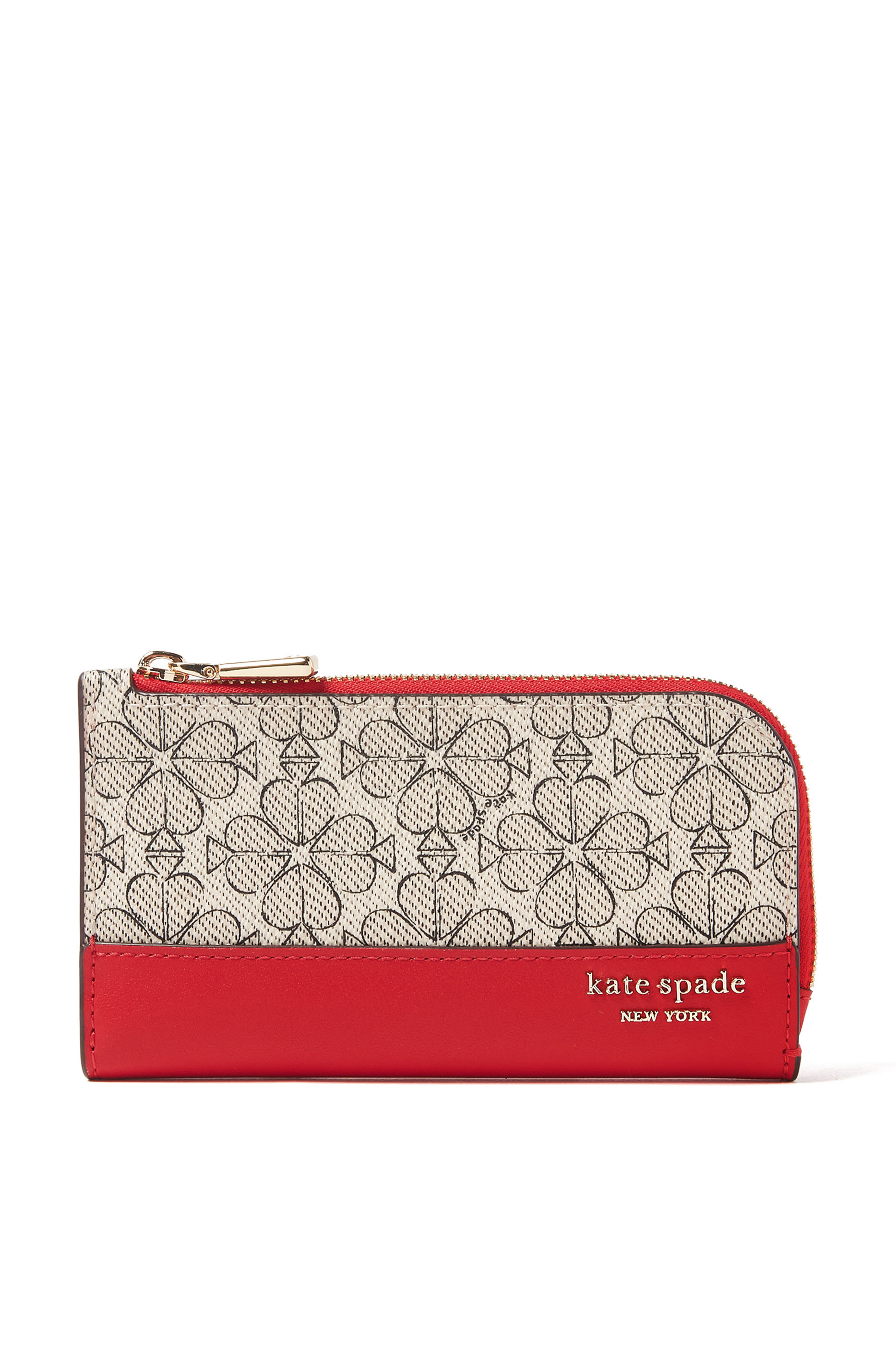 Spade Flower Small Slim Bifold Wallet