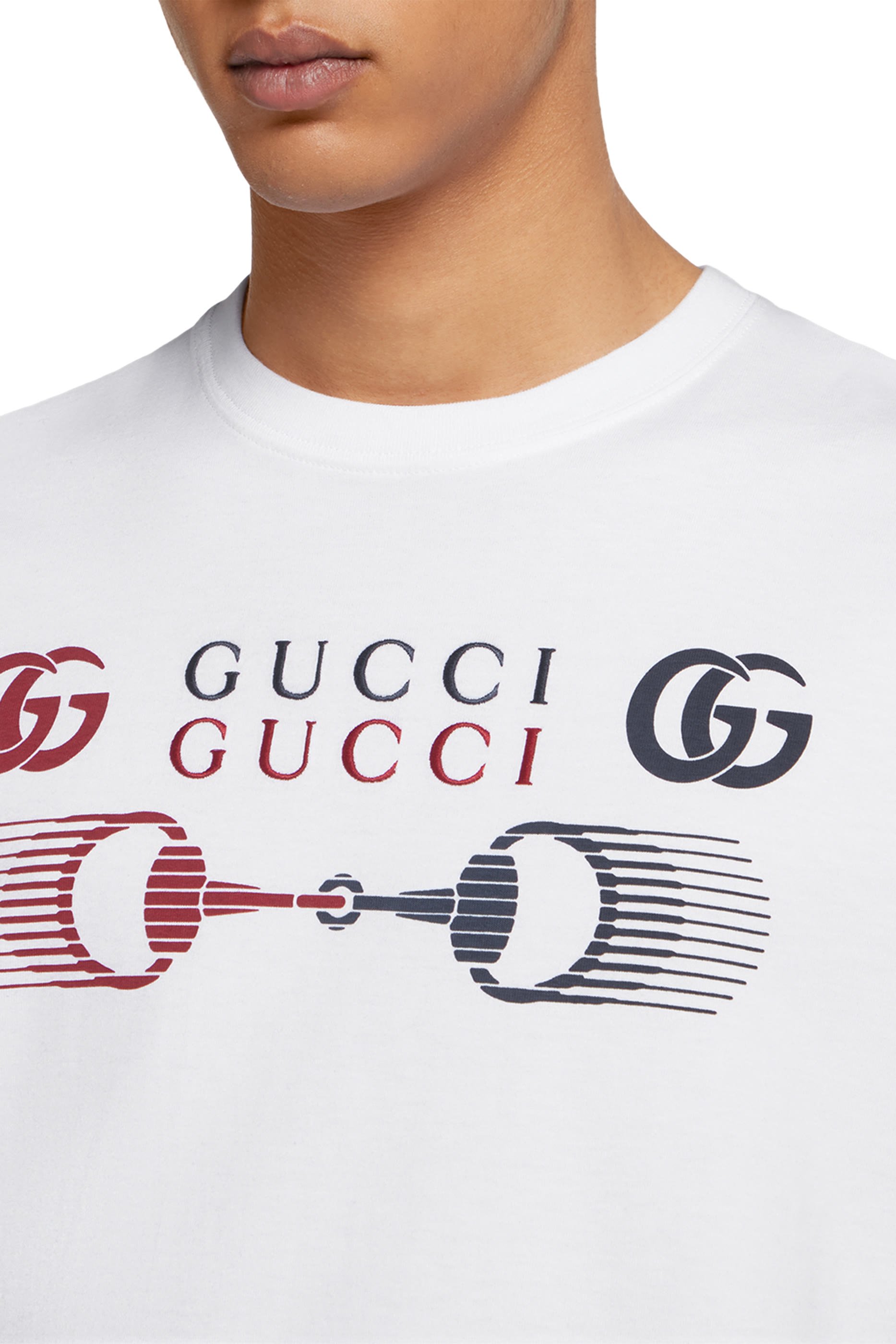 Logo Print Cotton Jersey T-Shirt