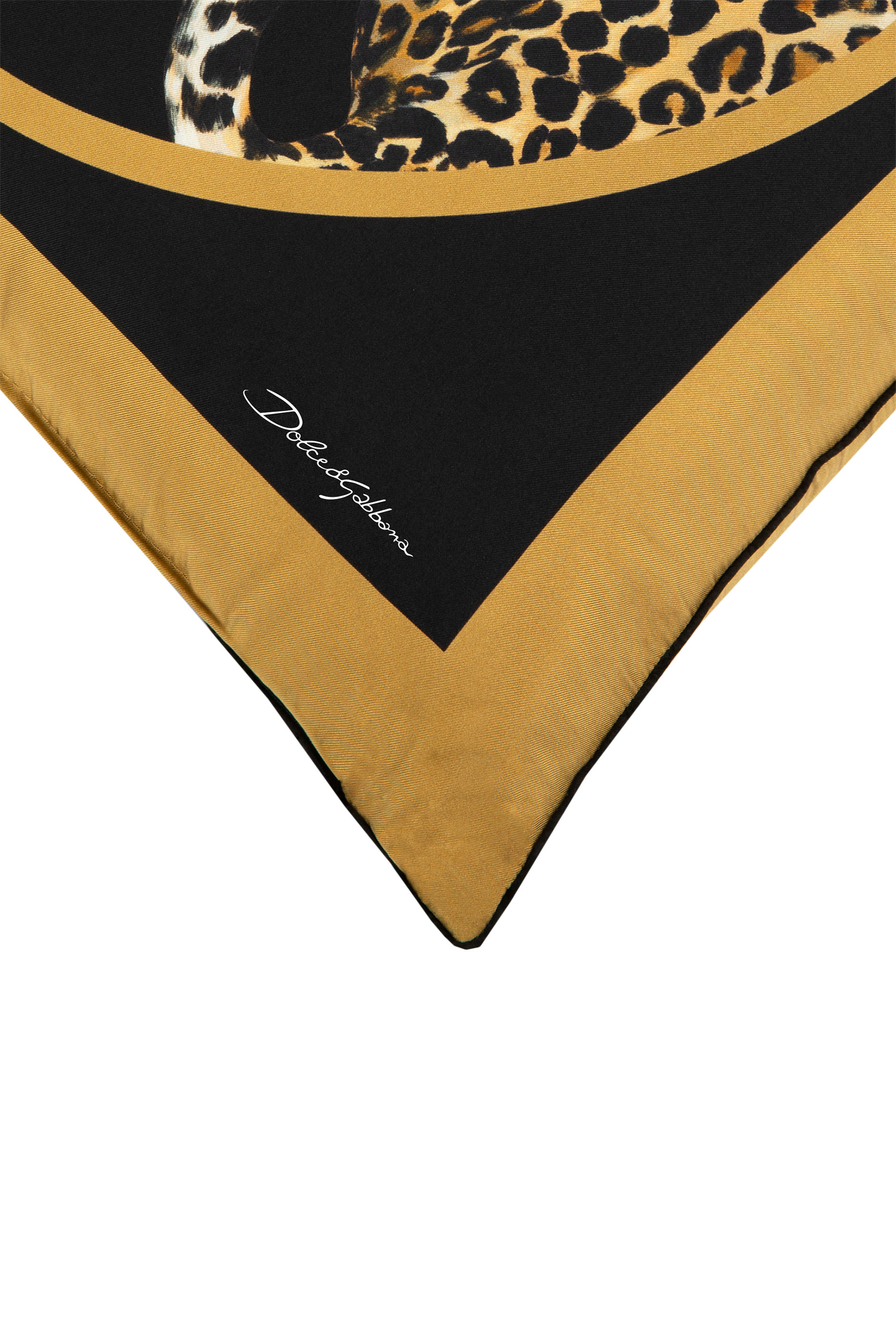 3 Leopardi Medium Silk Twill Cushion