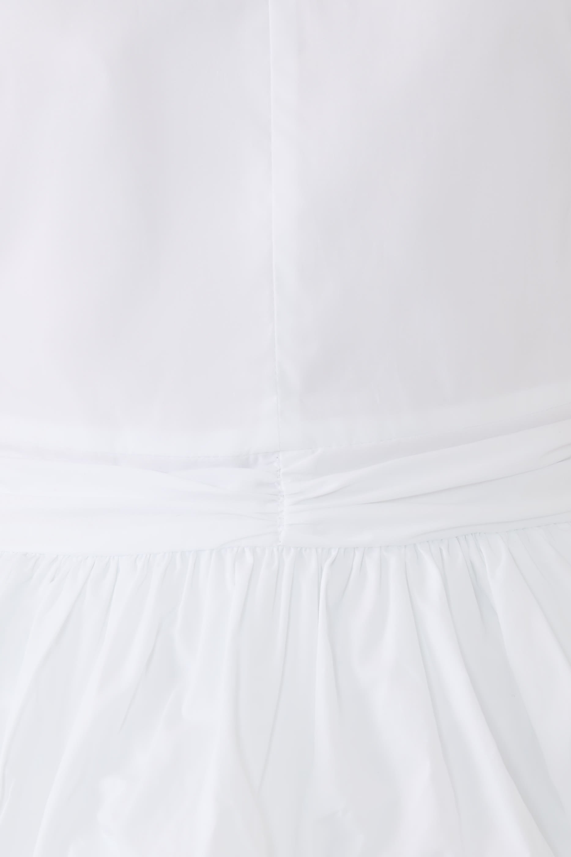 Alix Peplum Cotton Poplin Top 