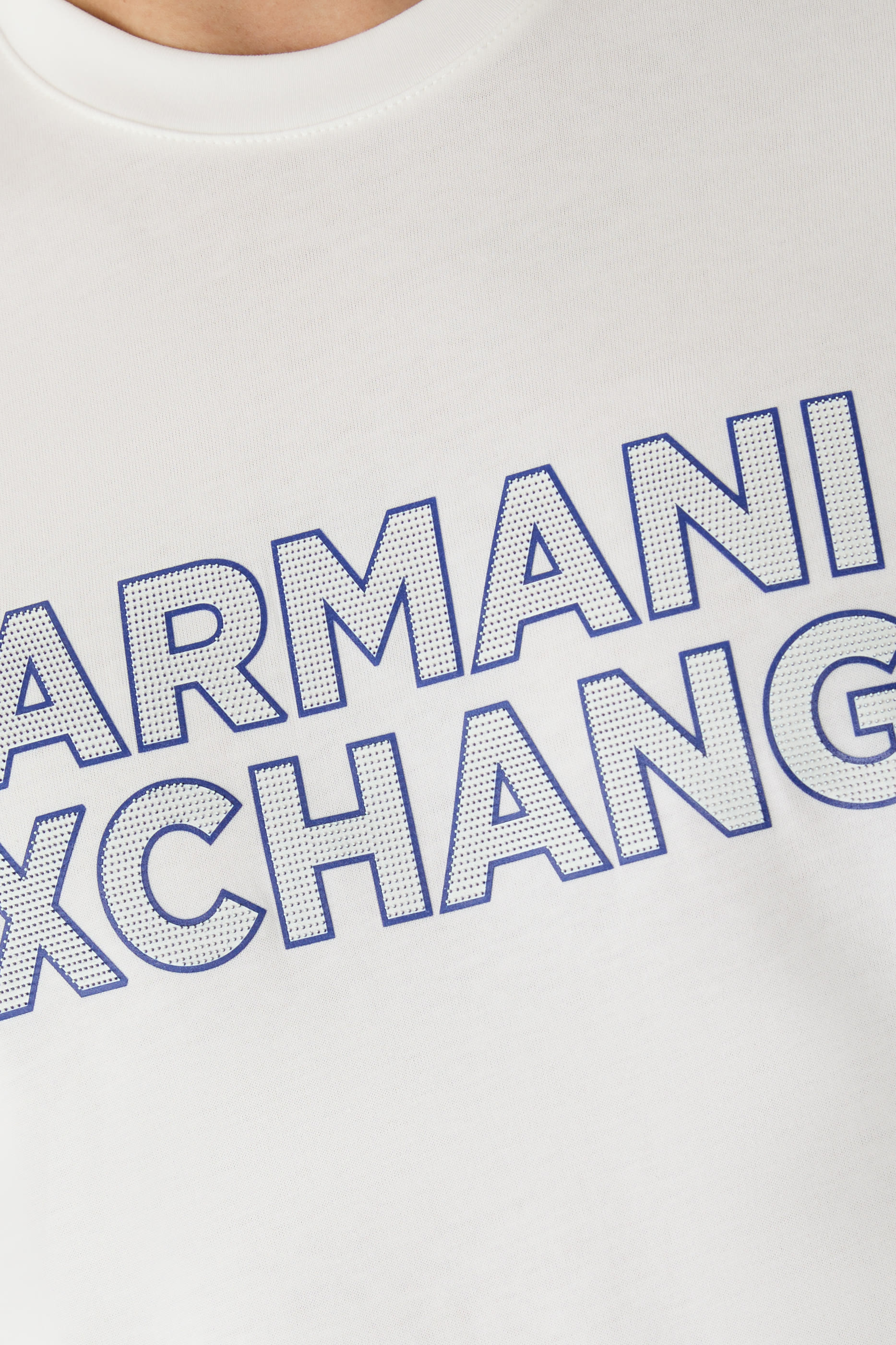 AX Logo Cotton T-Shirt