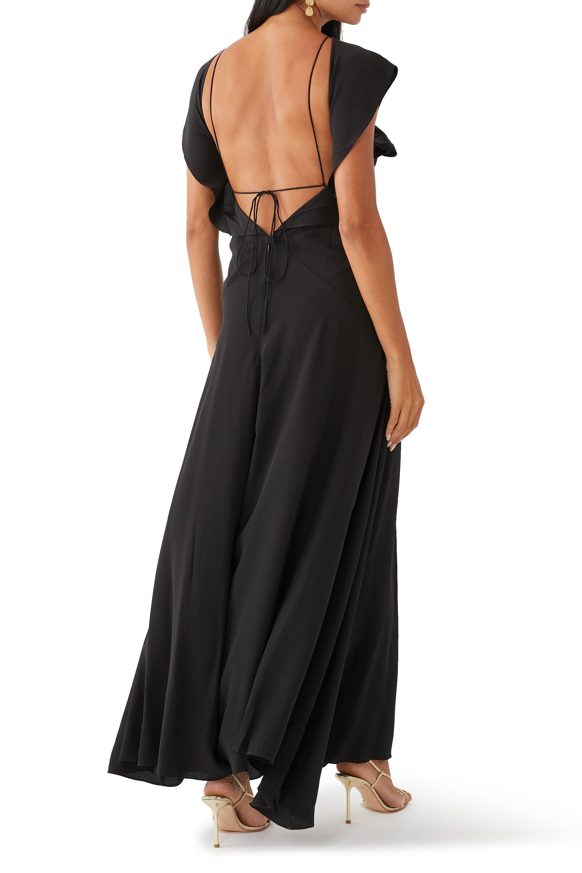  Paloma Low Back Maxi Dress