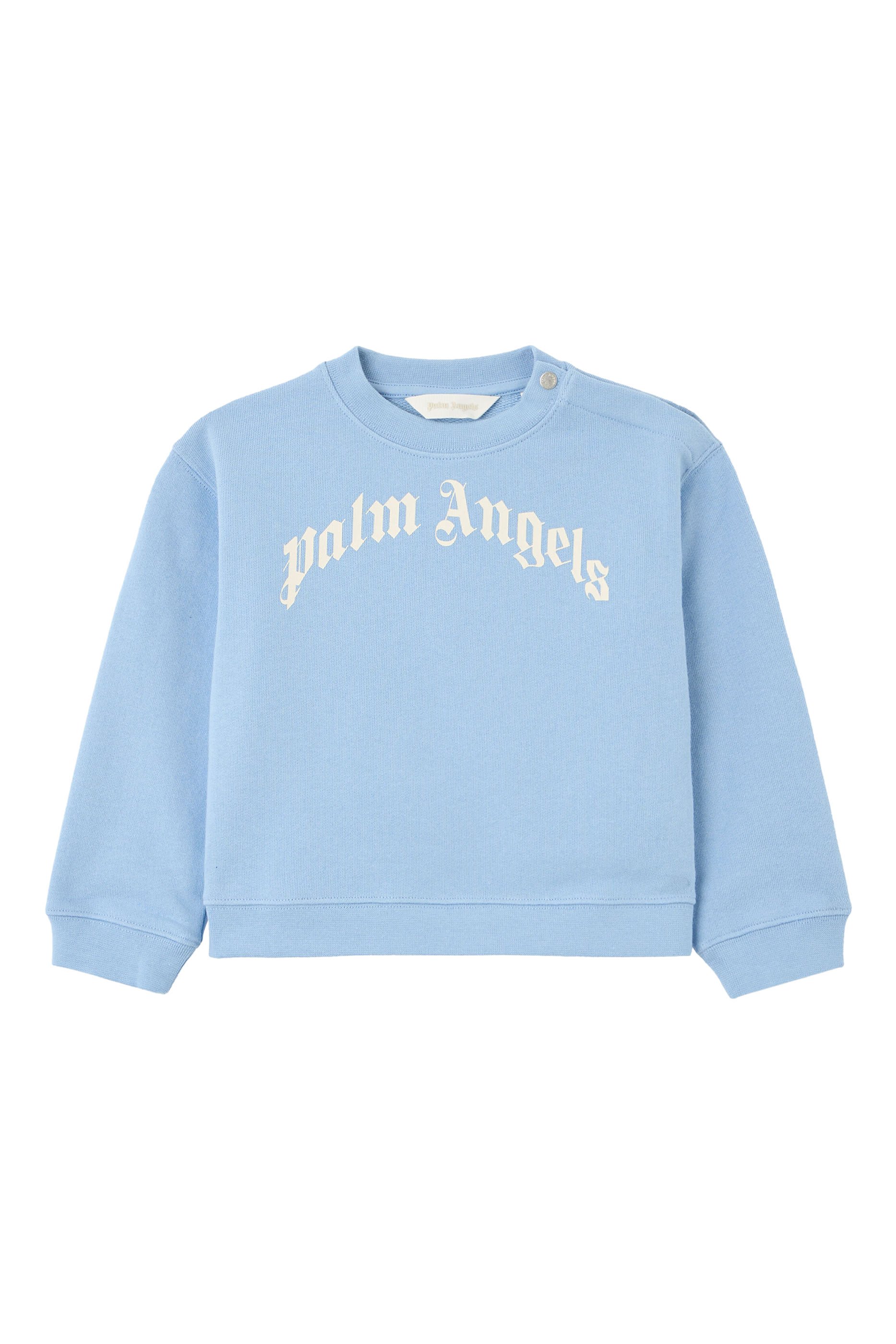 Kids Curved Logo Sweatshirt