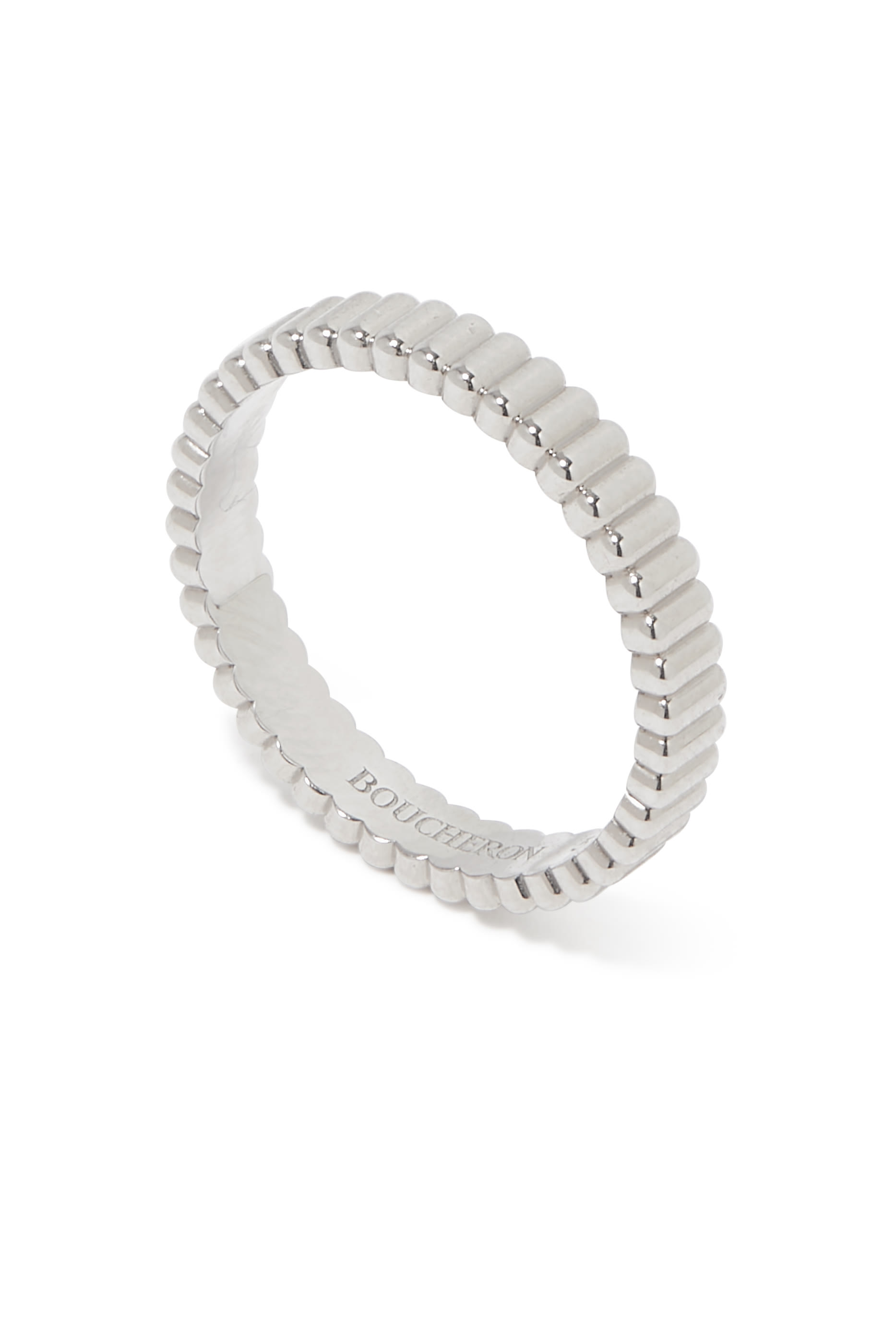 Quatre Radiant Edition Grosgrain Wedding Band