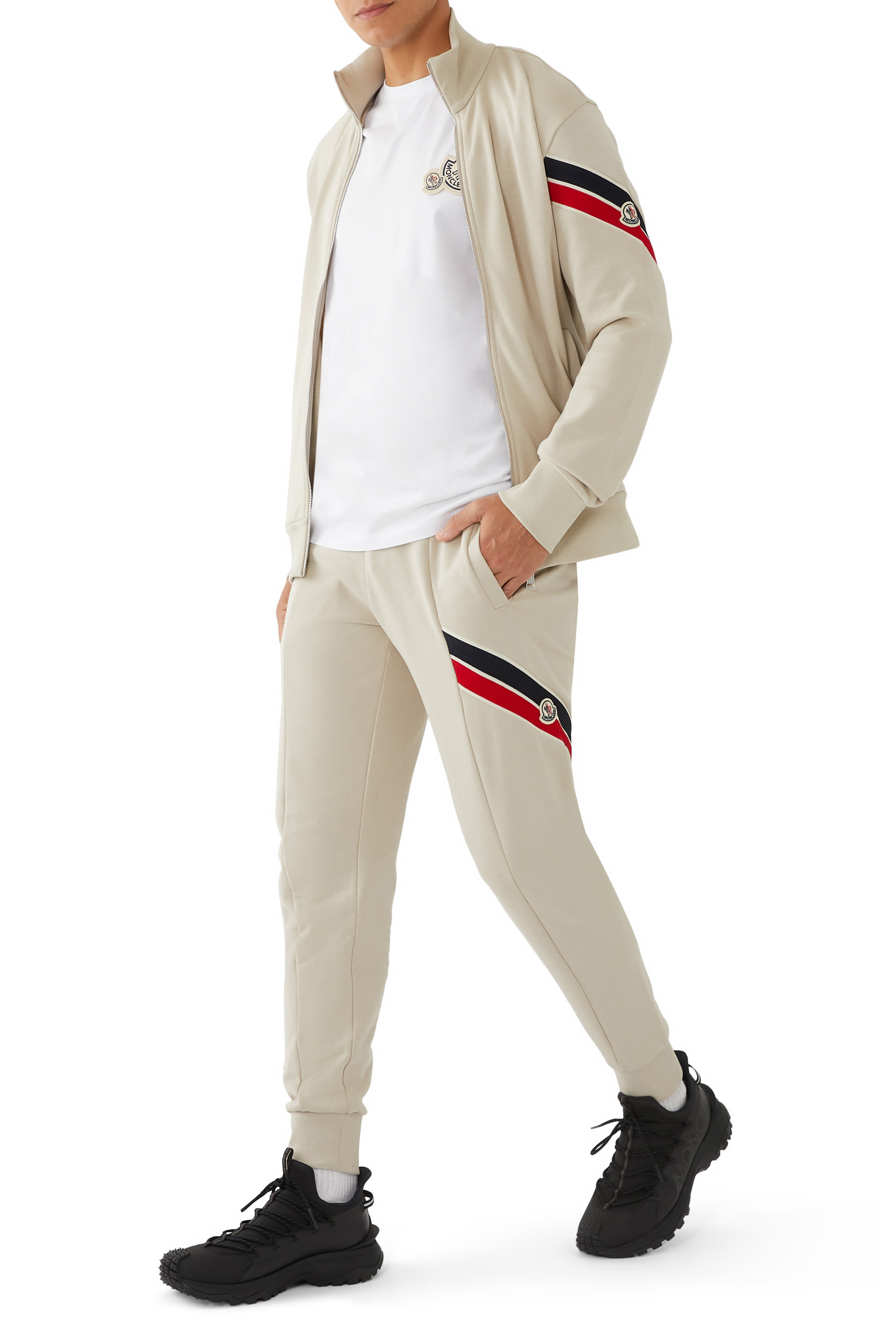 Tricolor Trim Sweatpants