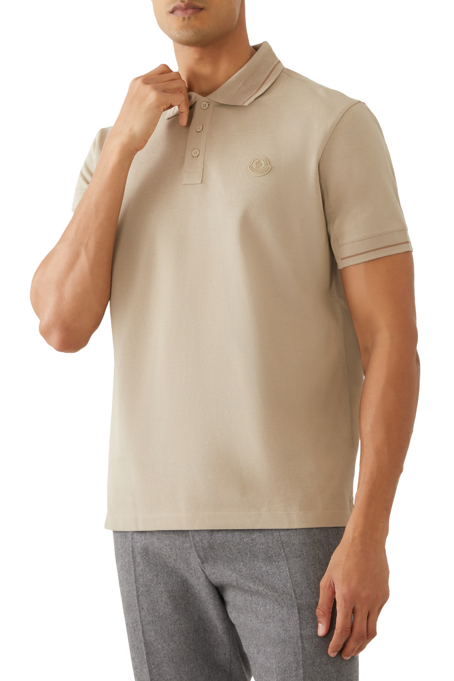 Short Sleeve Logo Polo Shirt