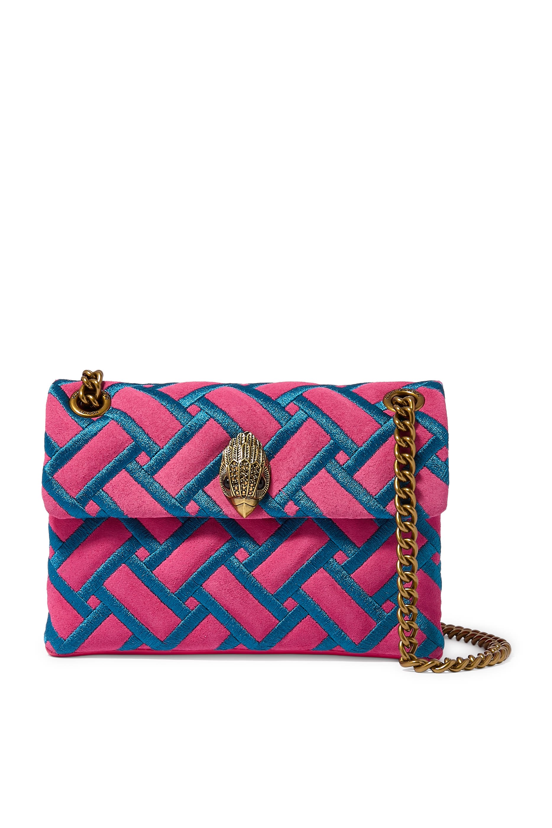 Mini Kensington Suede Shoulder Bag