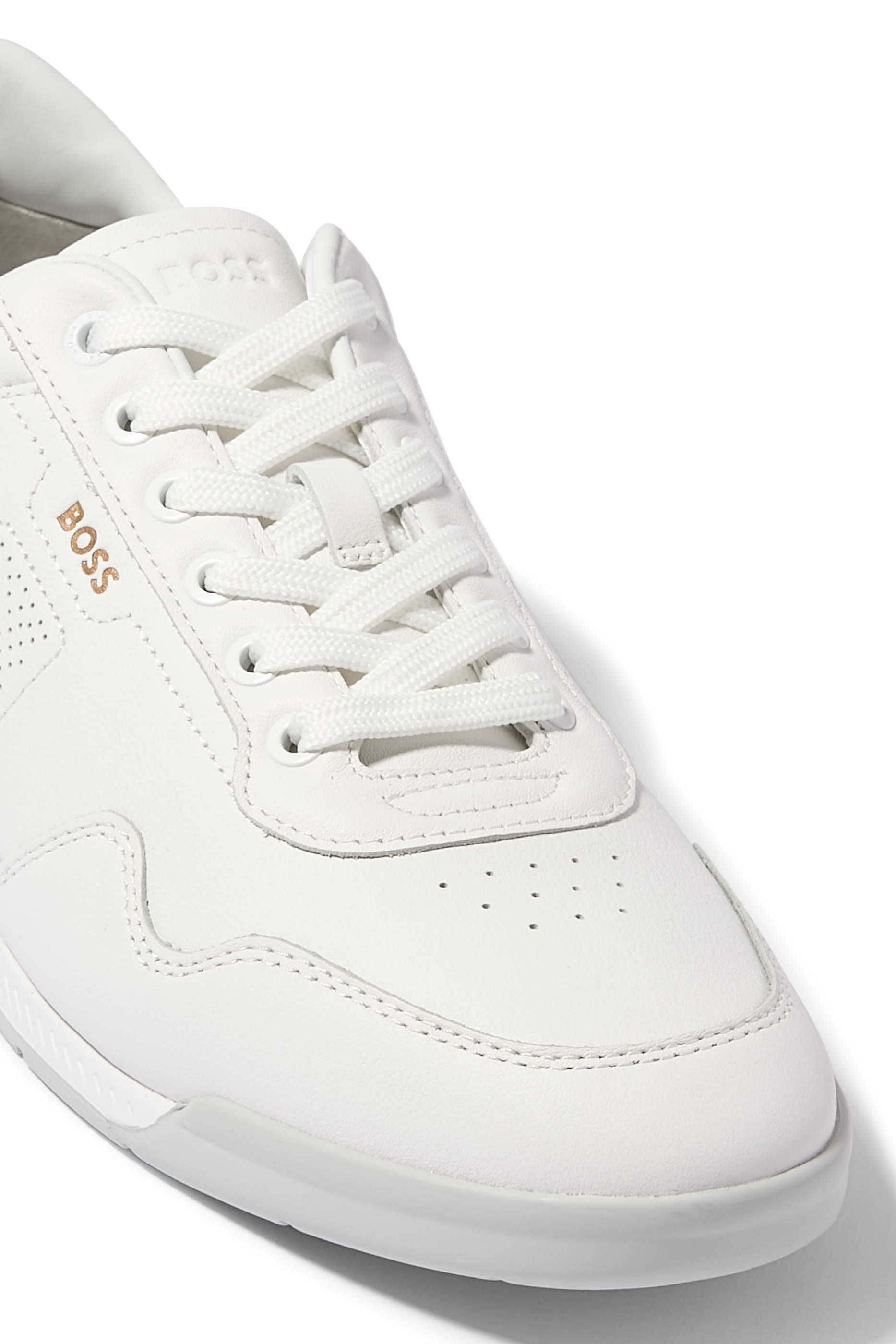 Nappa-Leather Sneakers