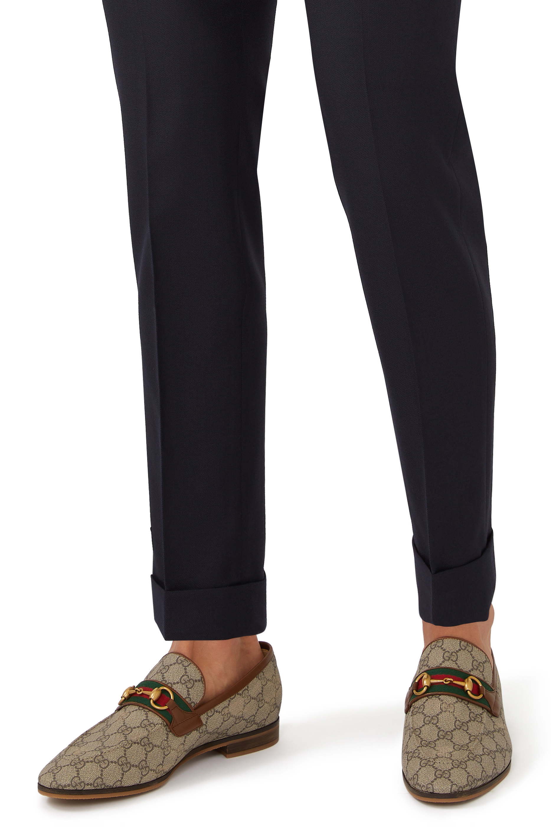 GG Supreme Horsebit Loafers