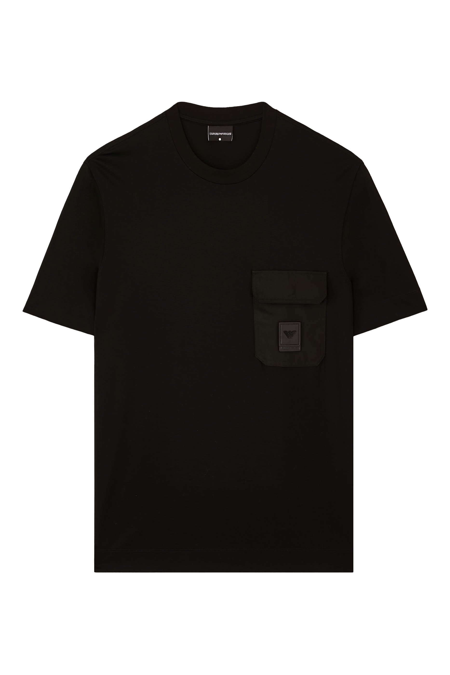 Logo Patch Pocket Regular Fit T-Shirt