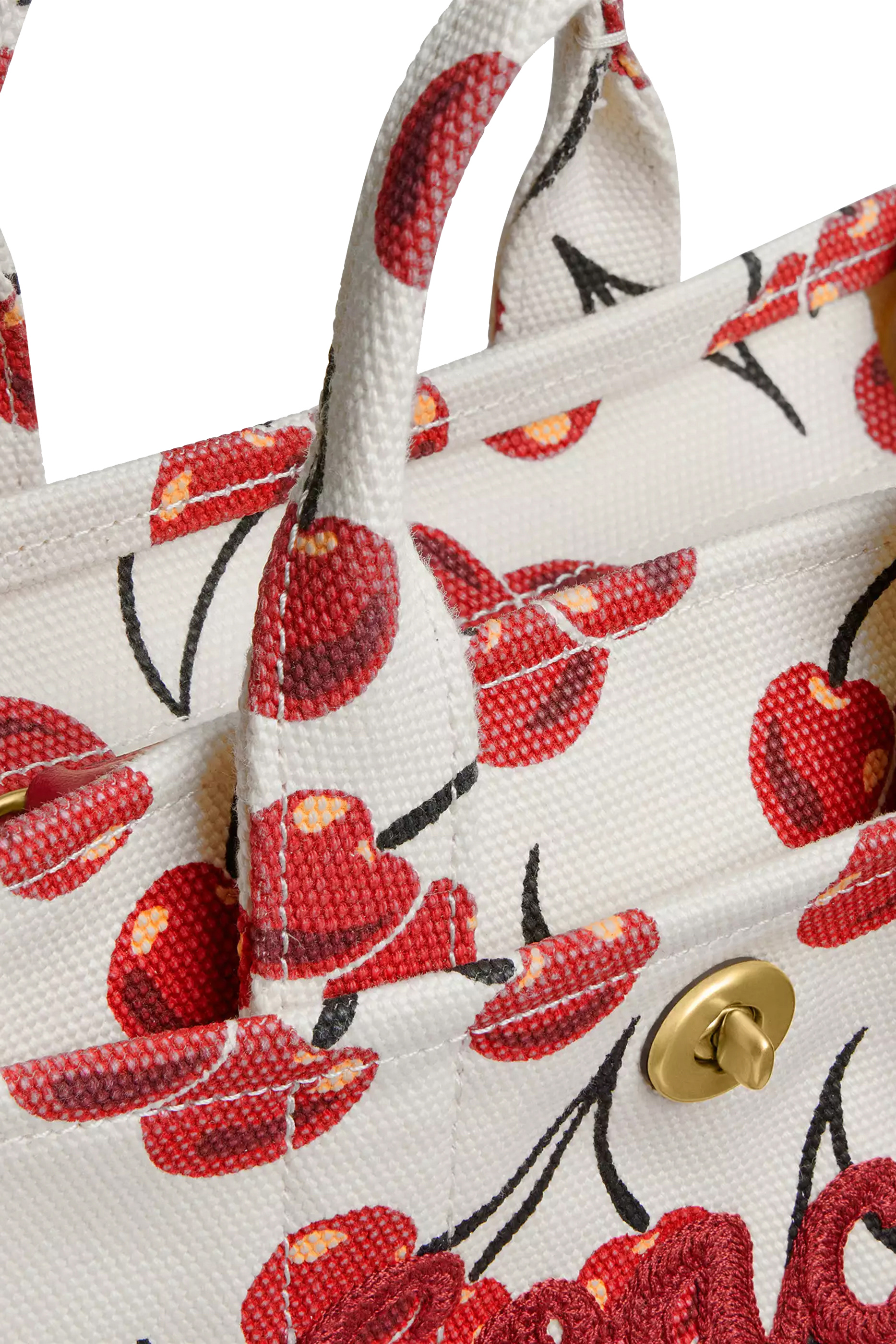  Cherry Printed Cargo 26 Tote Bag