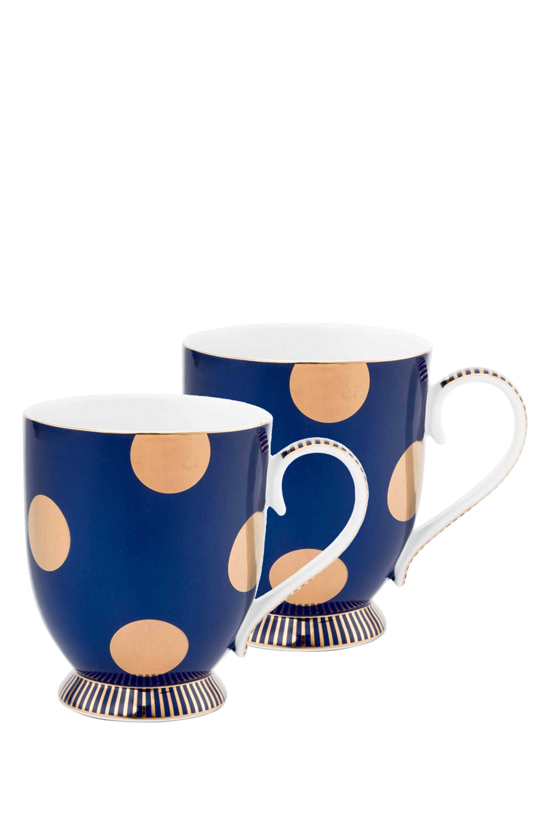 Dot Delight Large Mug, Set of 2