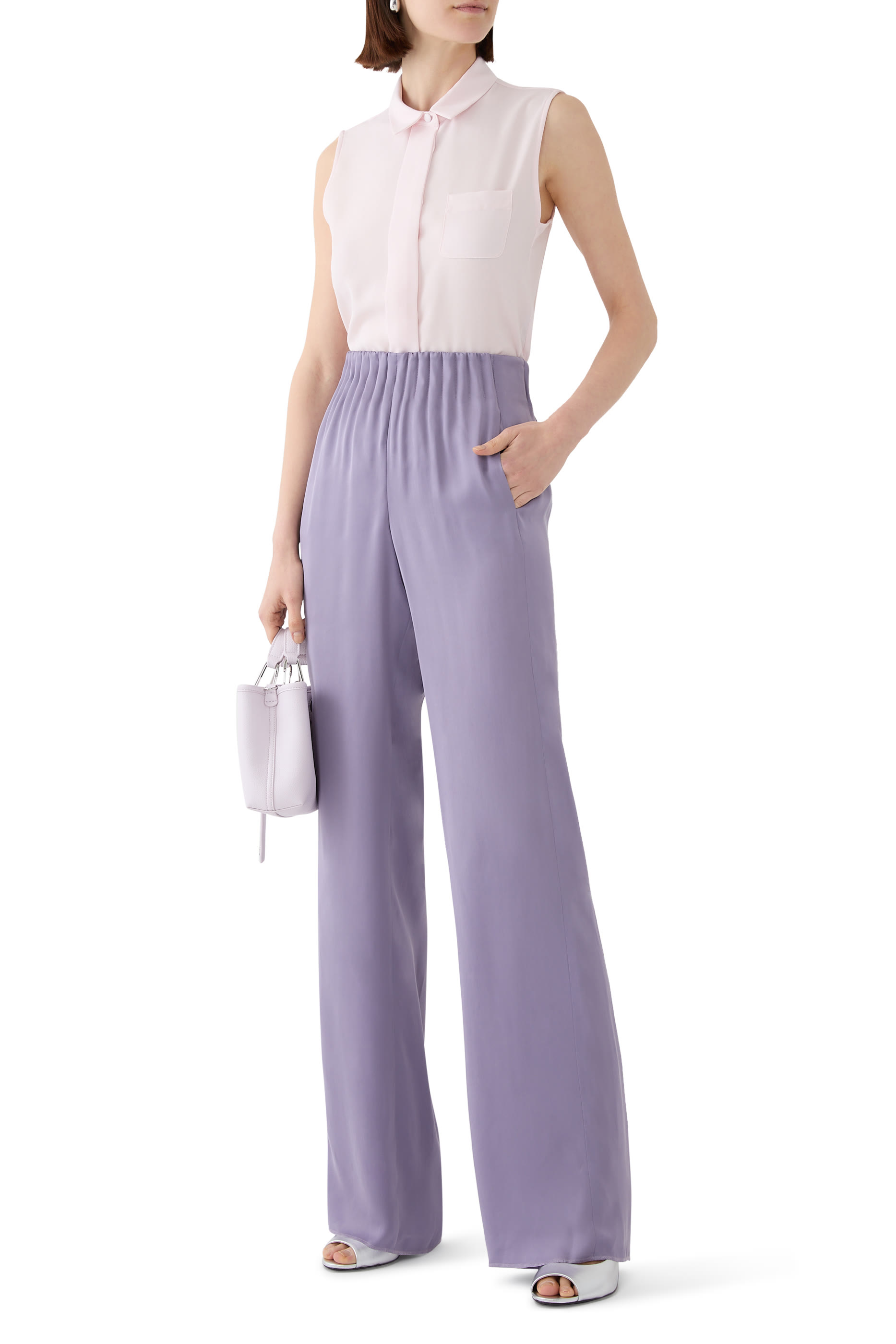  Elasticated Relaxed Fit Trousers