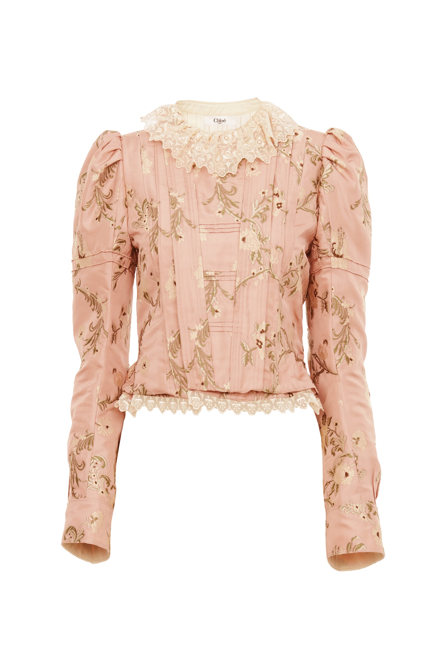 Fitted Jacquard Jacket