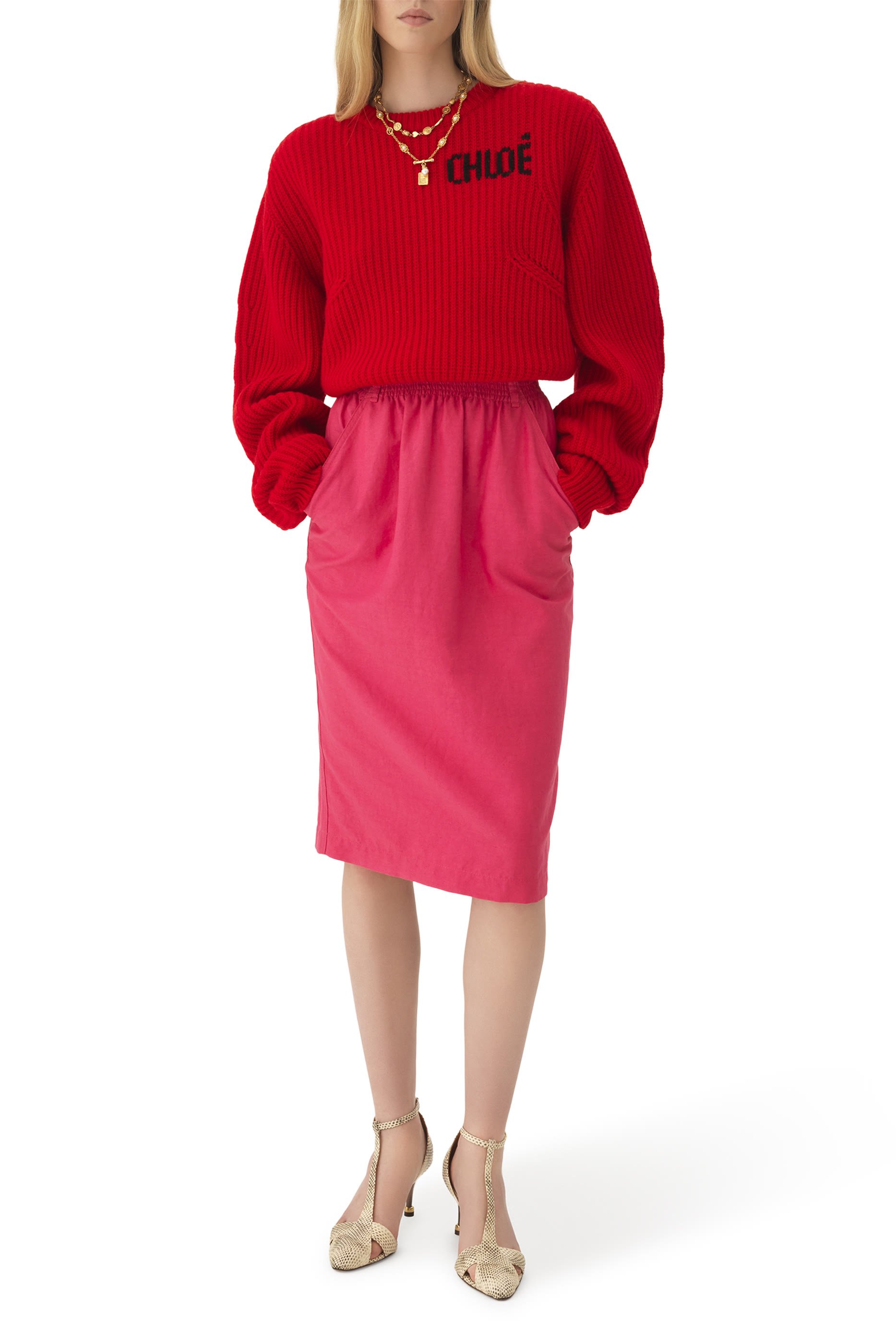  Oversized Logo Jumper