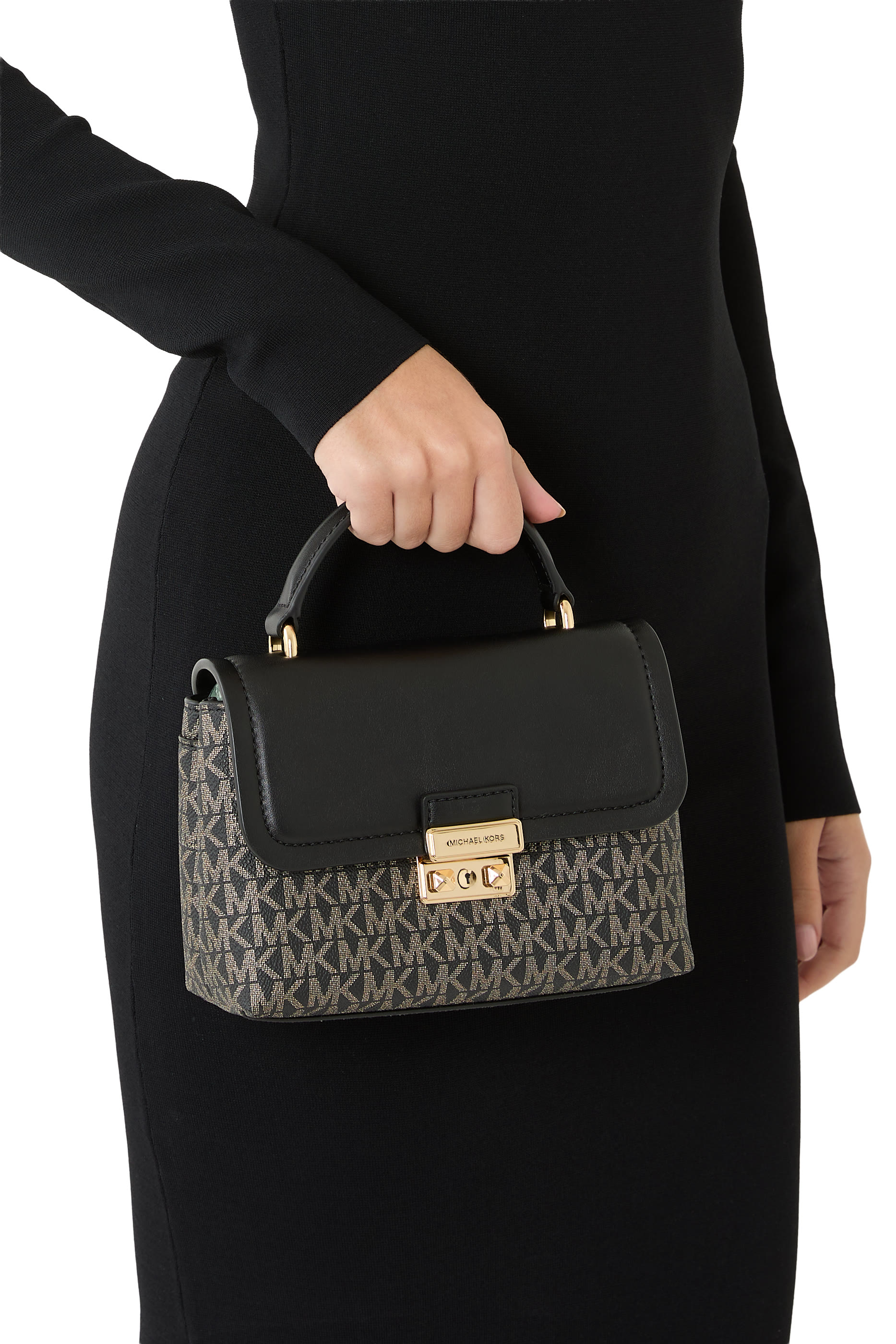 Tribeca Extra-Small Signature Logo Satchel 