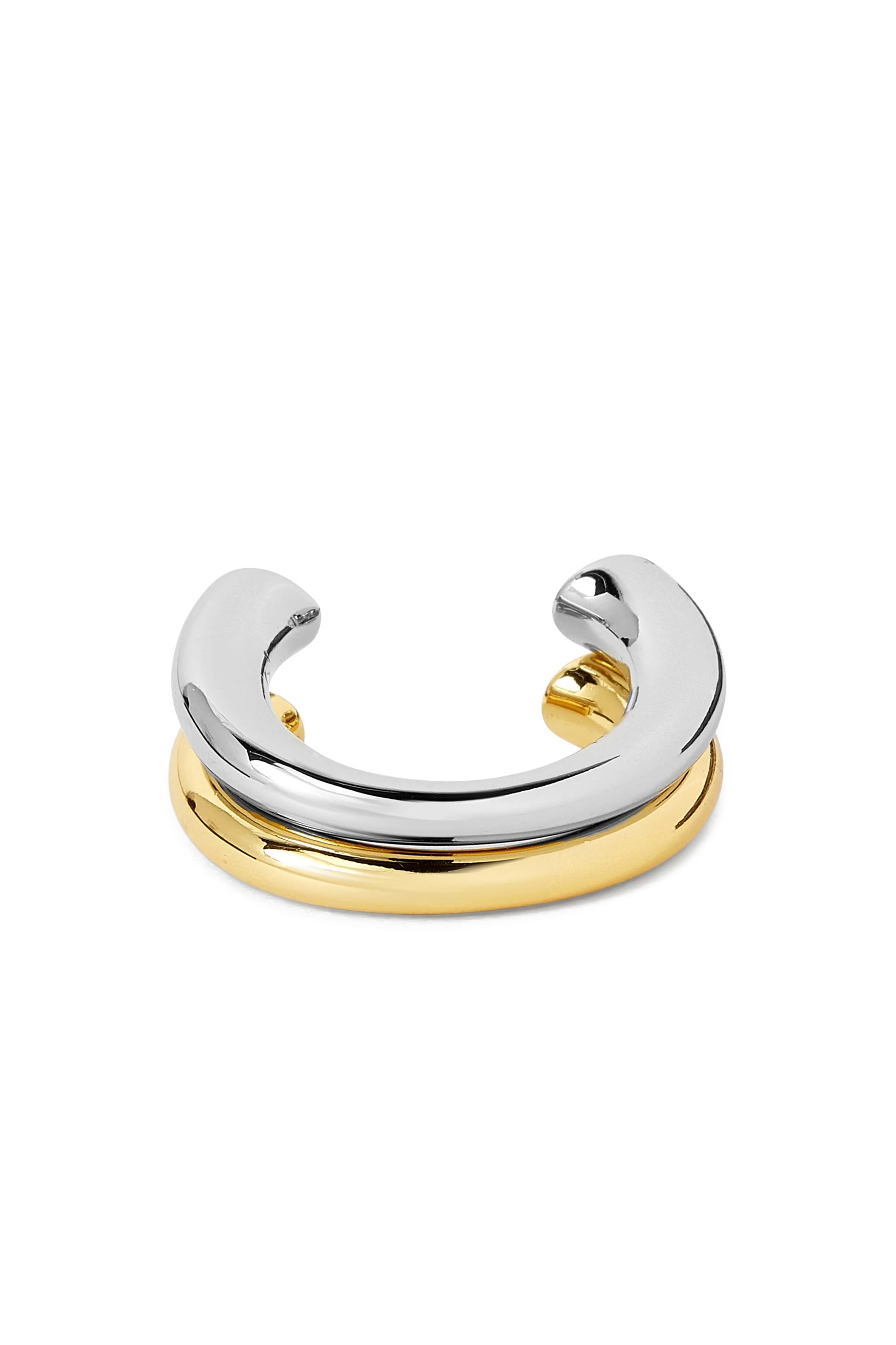 Miley Stackable Ring Set, 12K Gold Plated Brass