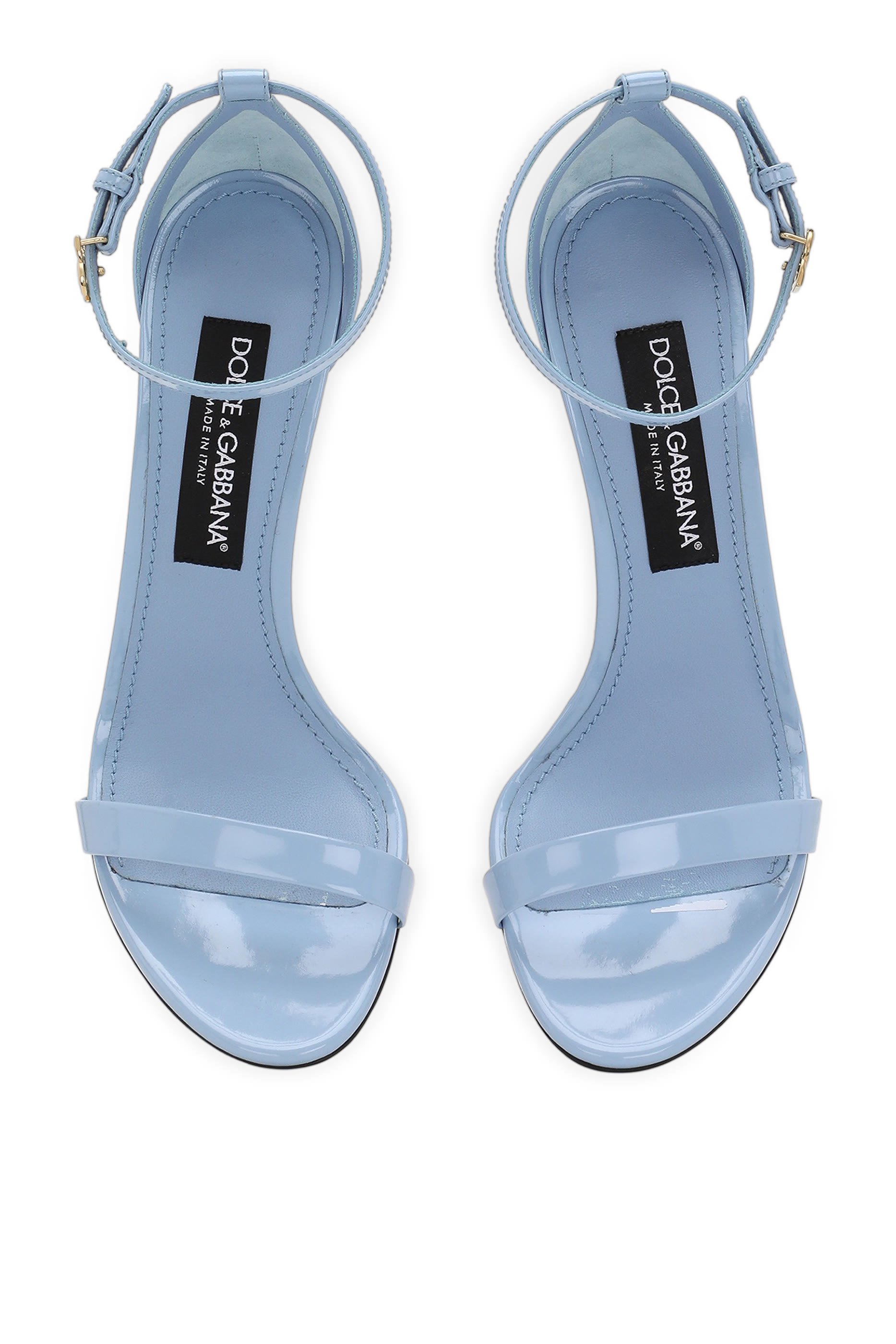 Polished Calfskin 105 Sandals
