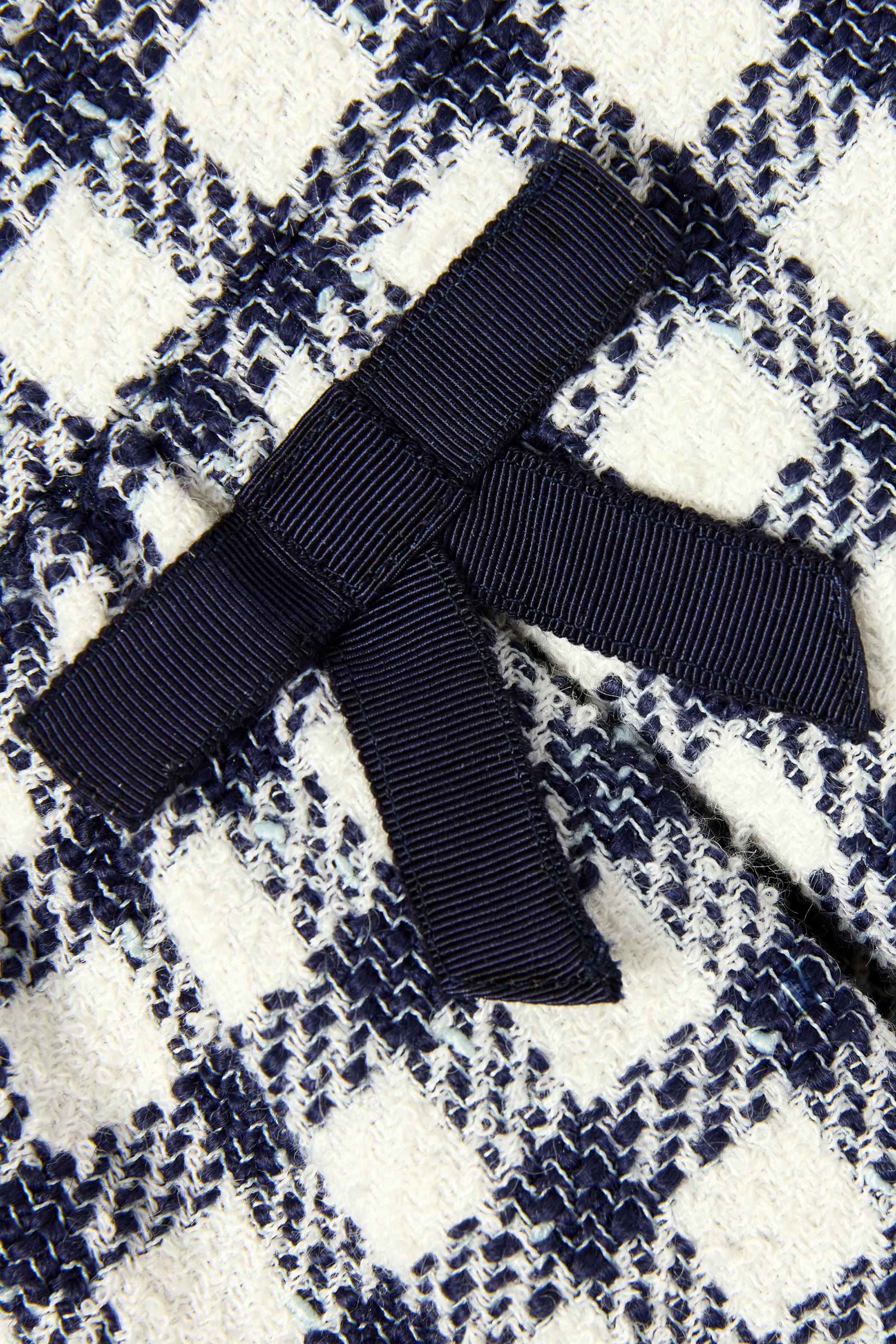 Kids Check Bouclé Dress