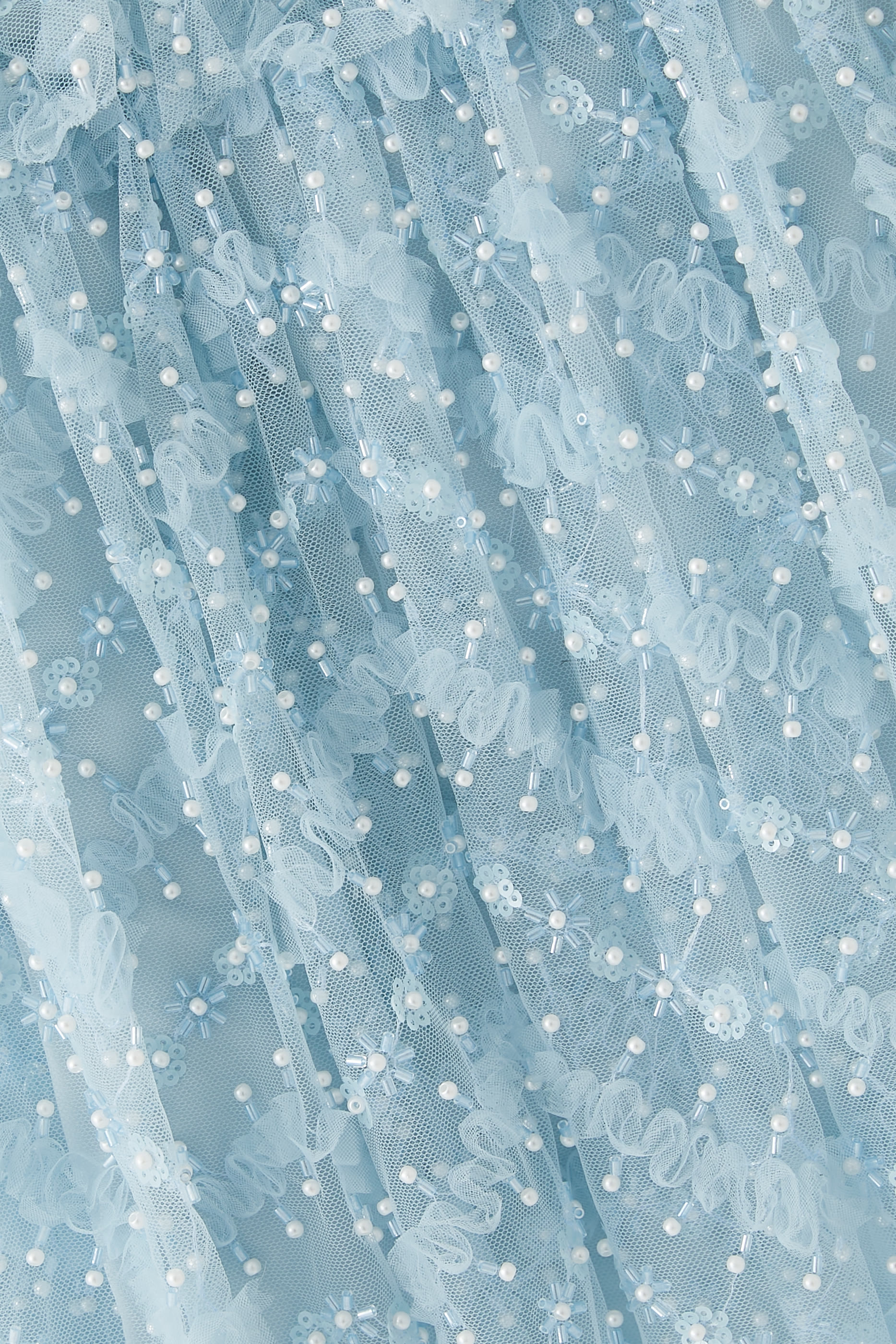 Kids Ruffle Sequin Dress